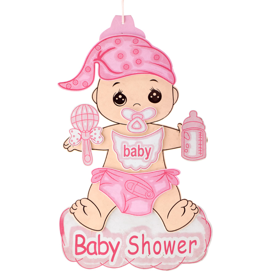 Baby Foam Sign - Pink