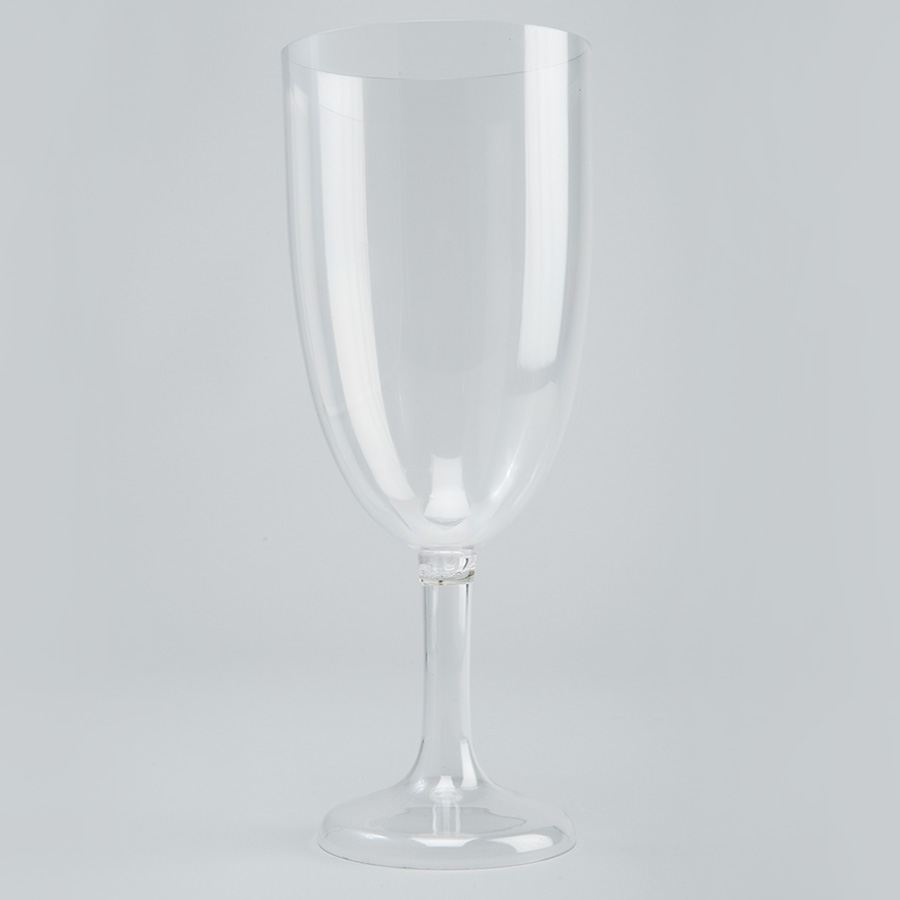 Plastic Jumbo Wine Glass  12½" - Clear