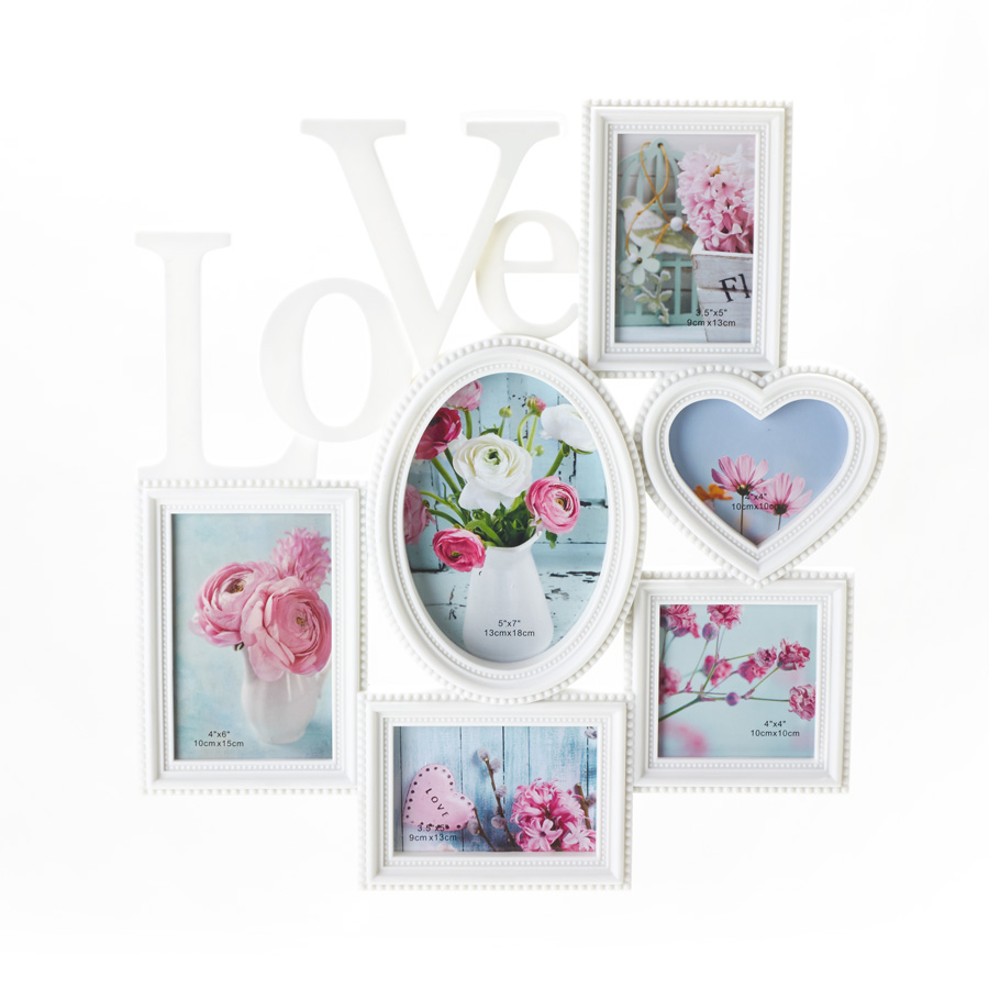 LOVE Collage Picture Frame