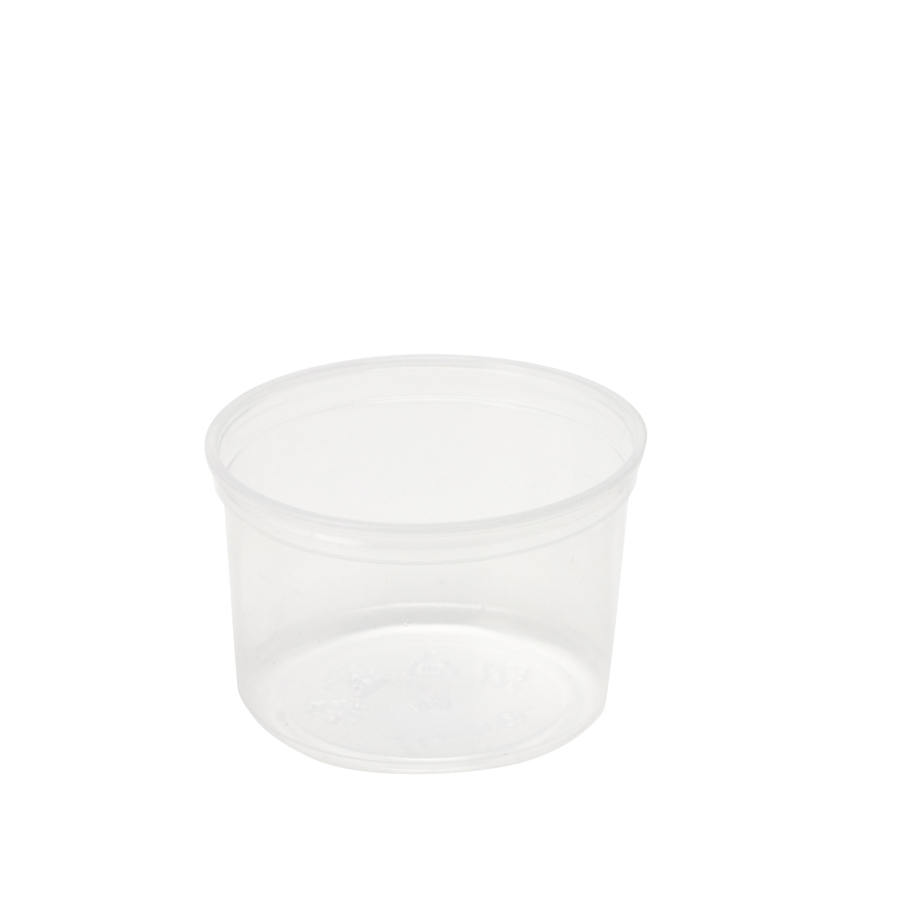 Plastic PP Cup 16oz  50pc/bag - Clear