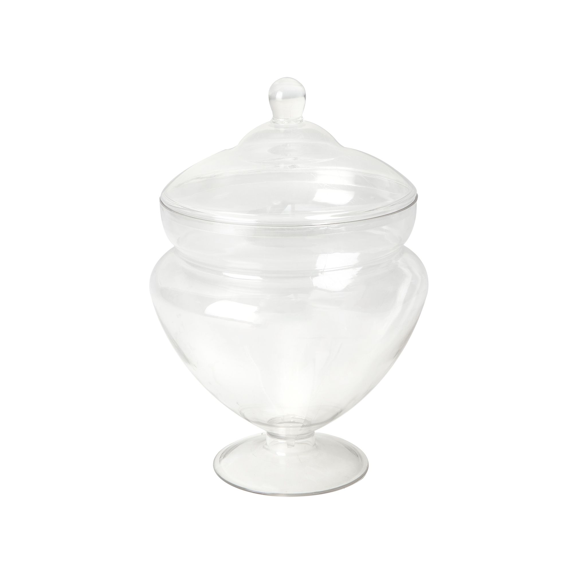 Plastic Candy Jar With Lid