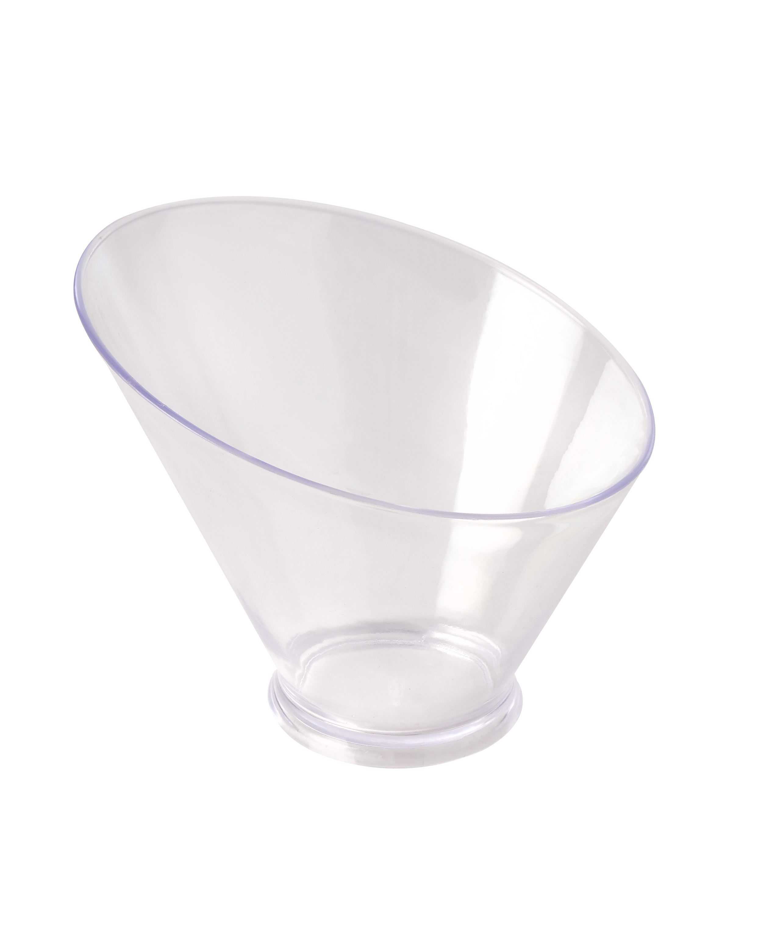 Plastic Angled Serving Bowl