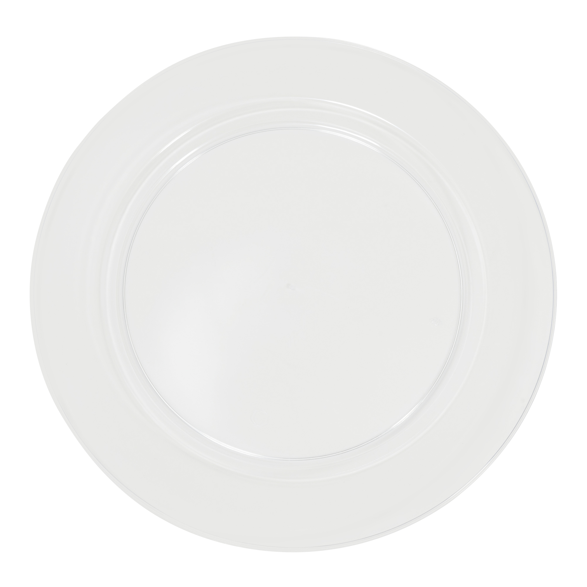 Disposable Plate Set 10½" 40pc/pack - Clear
