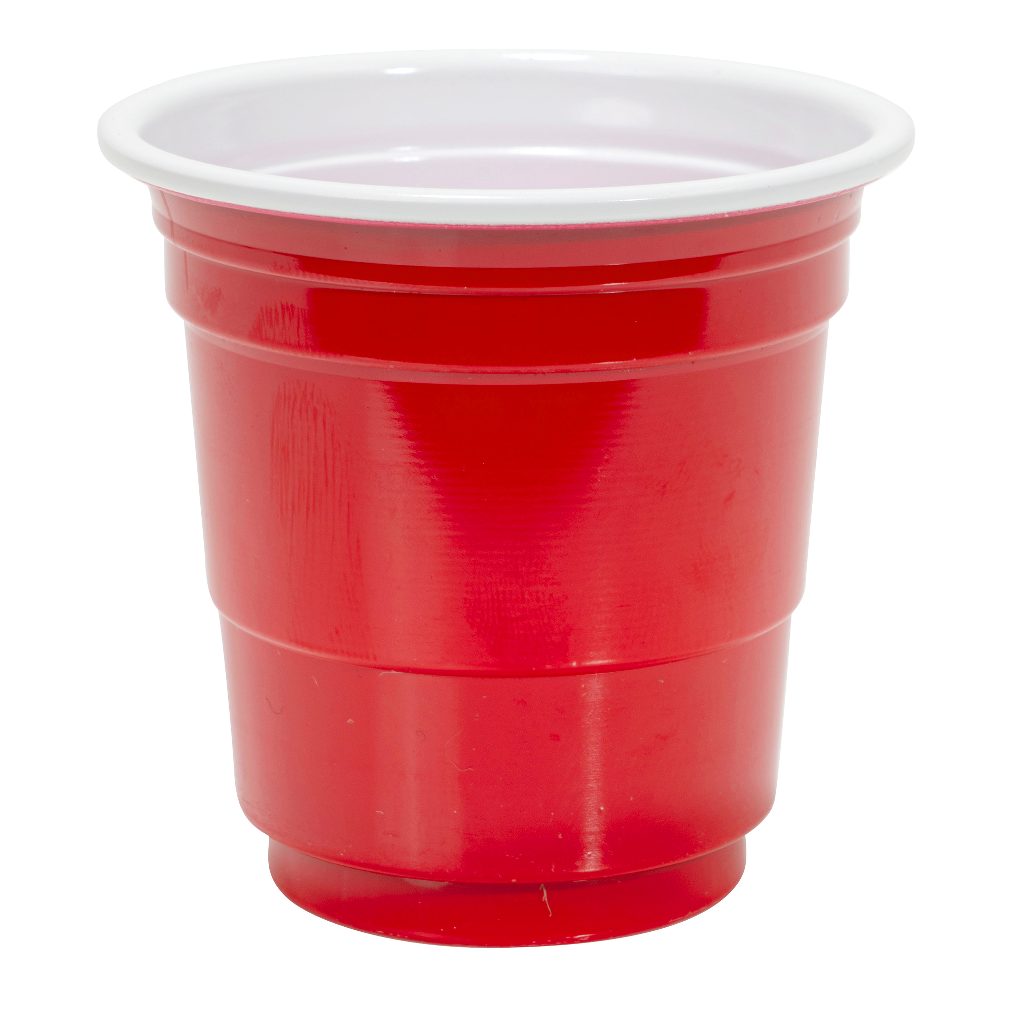 Plastic Disposable Mini Red Cups 2oz 50pc/pack