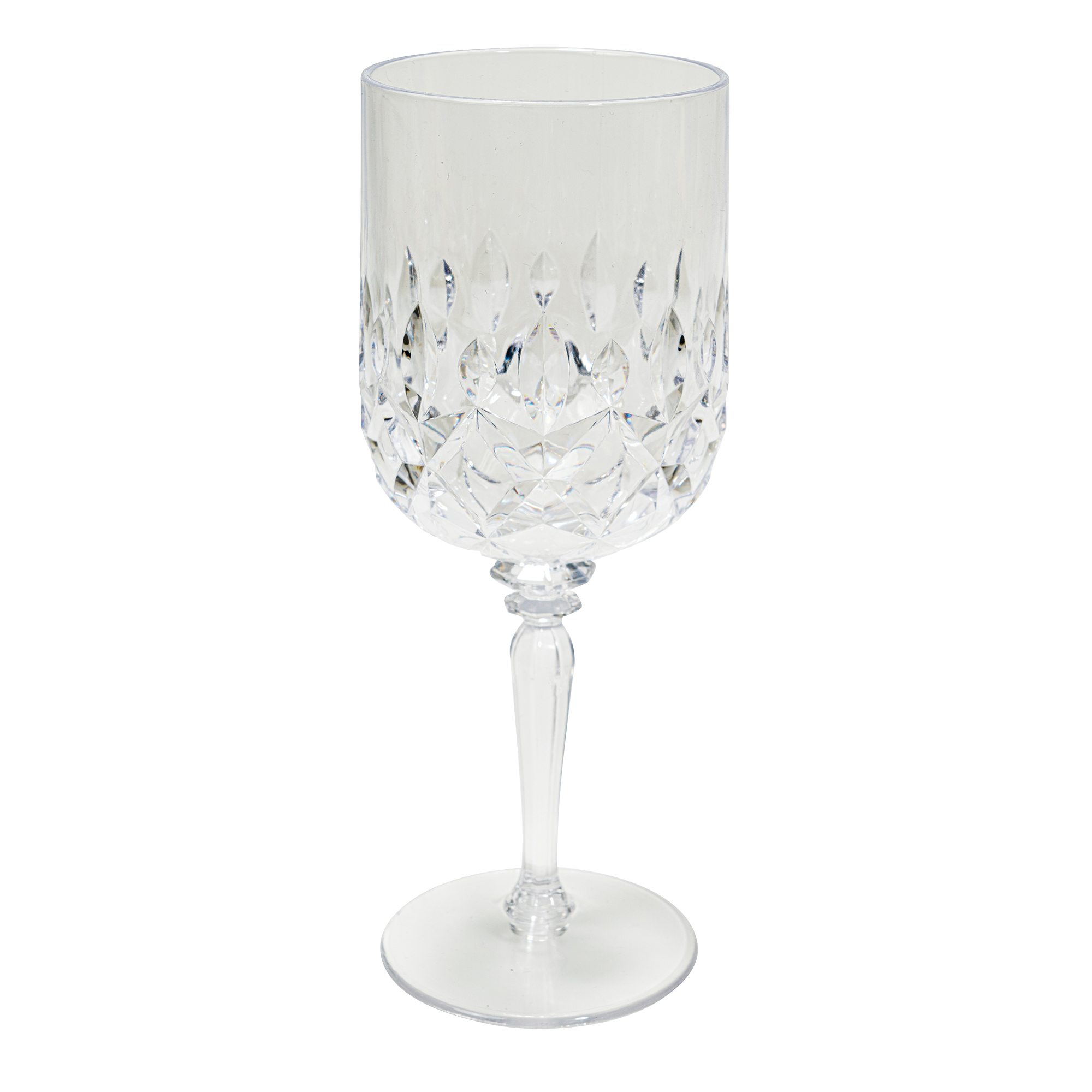Plastic Wine Glass 12oz - Clear