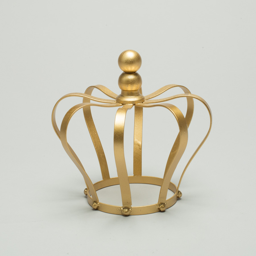 Metal Wire Crown - Gold