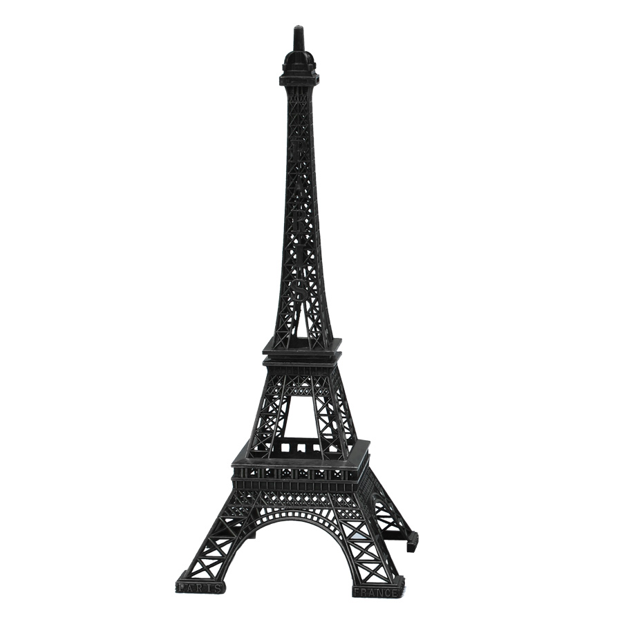 Eiffel Tower Large 20" - Black