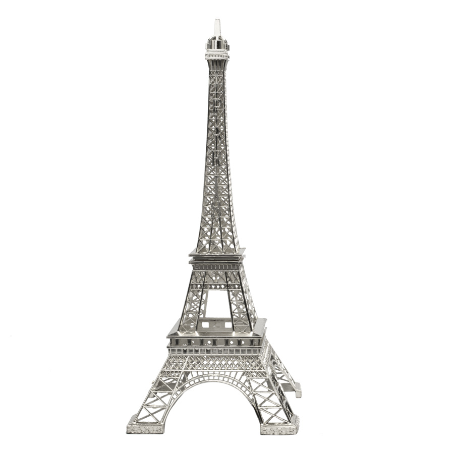 Eiffel Tower Large 20" - Silver