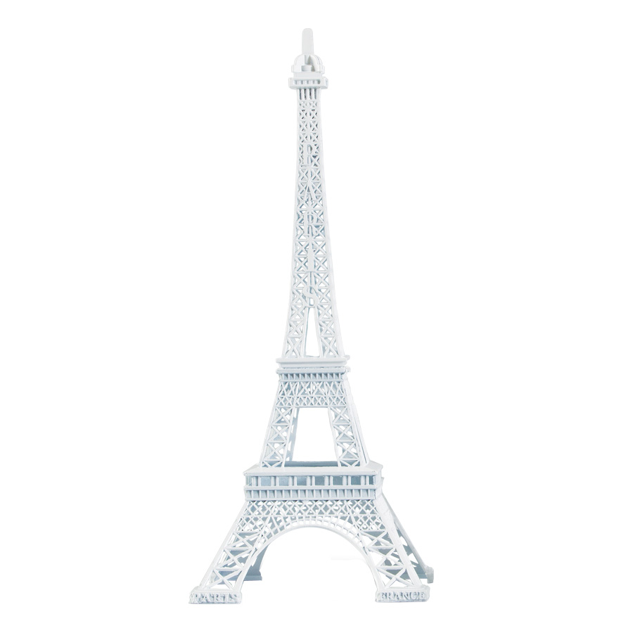 Eiffel Tower Large 20" - White