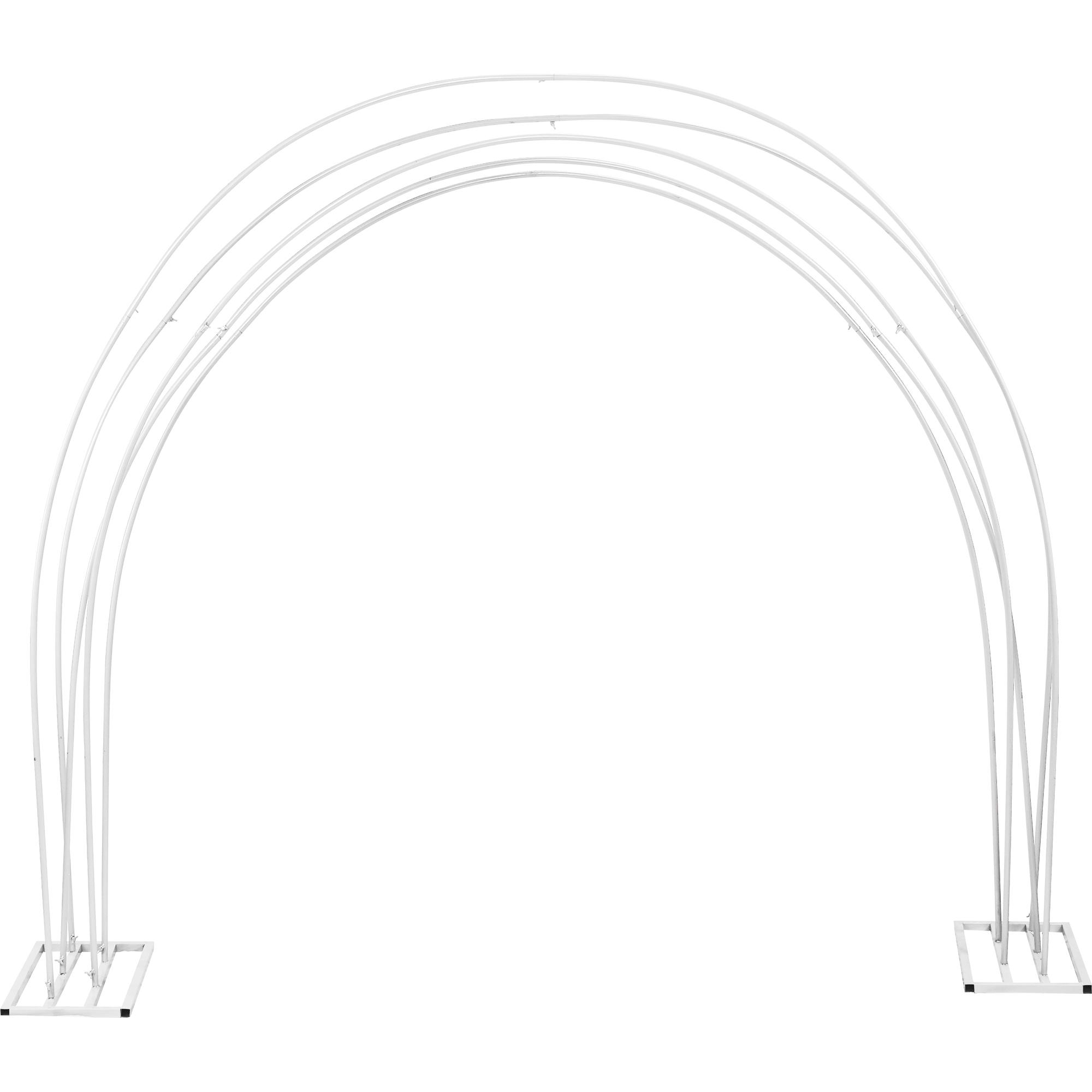 Metal Arch 5 Layer - White
