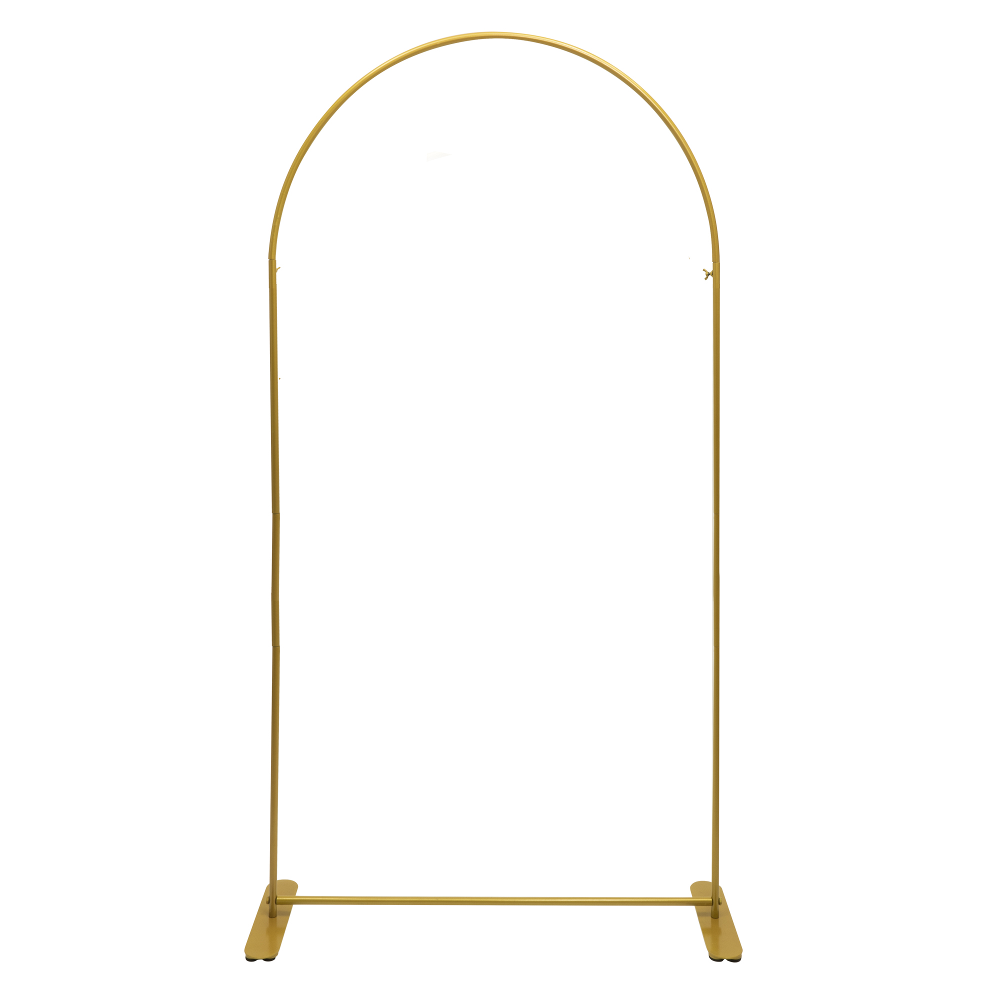 Metal Arch Backdrop Stand 36" x 72" - Gold