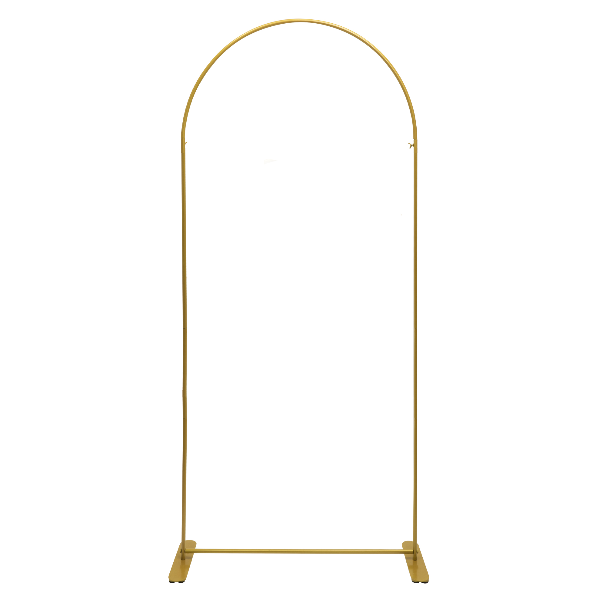 Metal Arch Backdrop Stand 36" x 90" - Gold