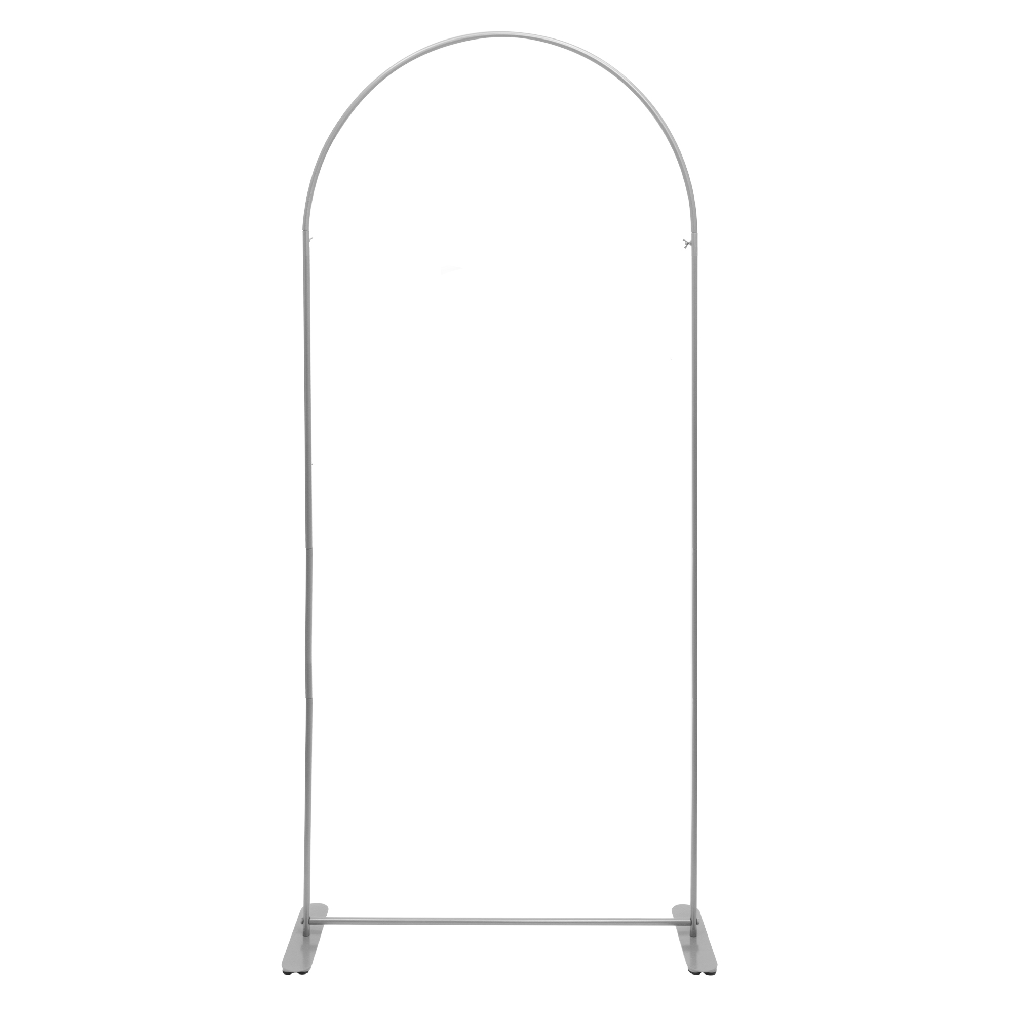 Metal Arch Backdrop Stand 36" x 90" - Silver