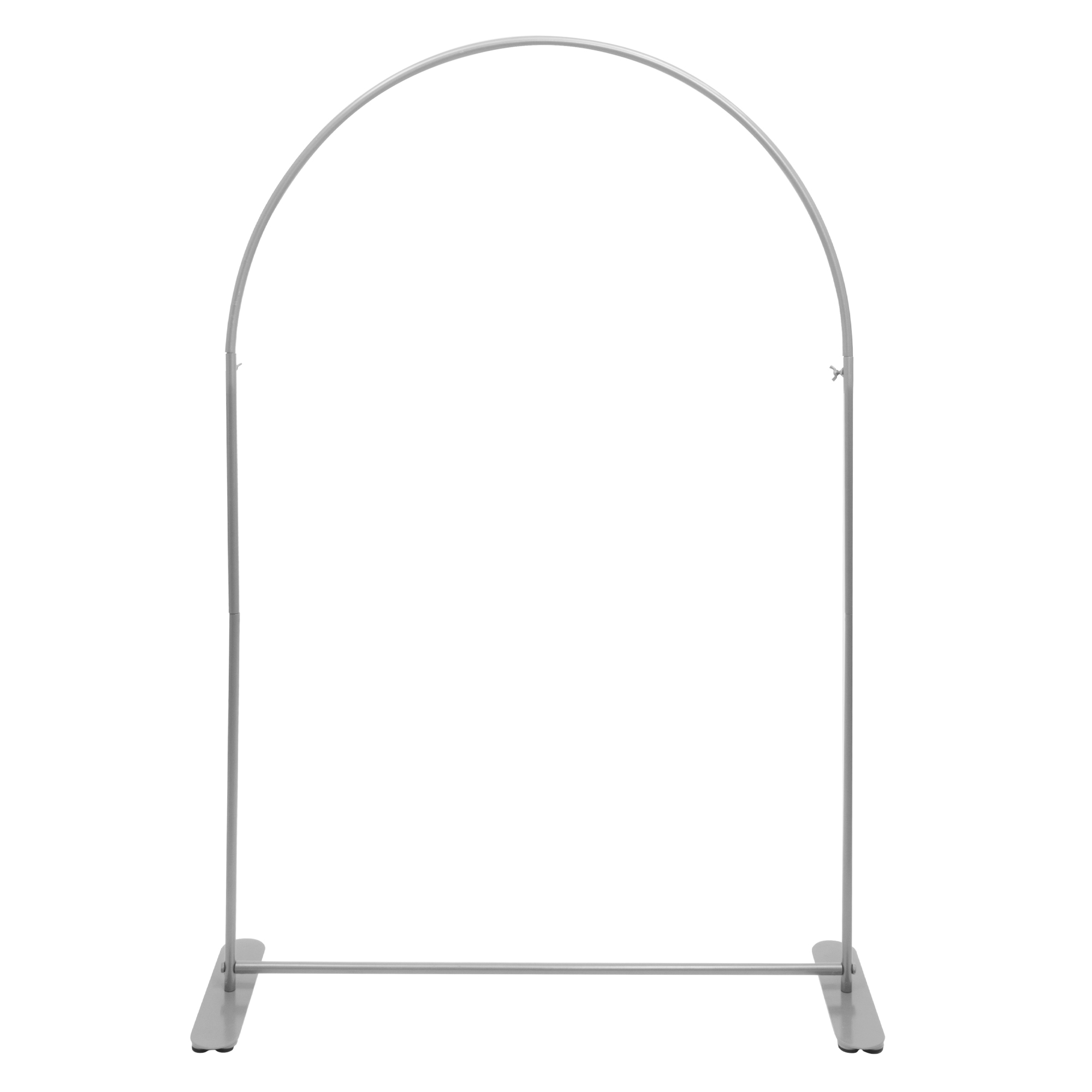 Metal Arch Backdrop Stand 60" x 90" - Silver