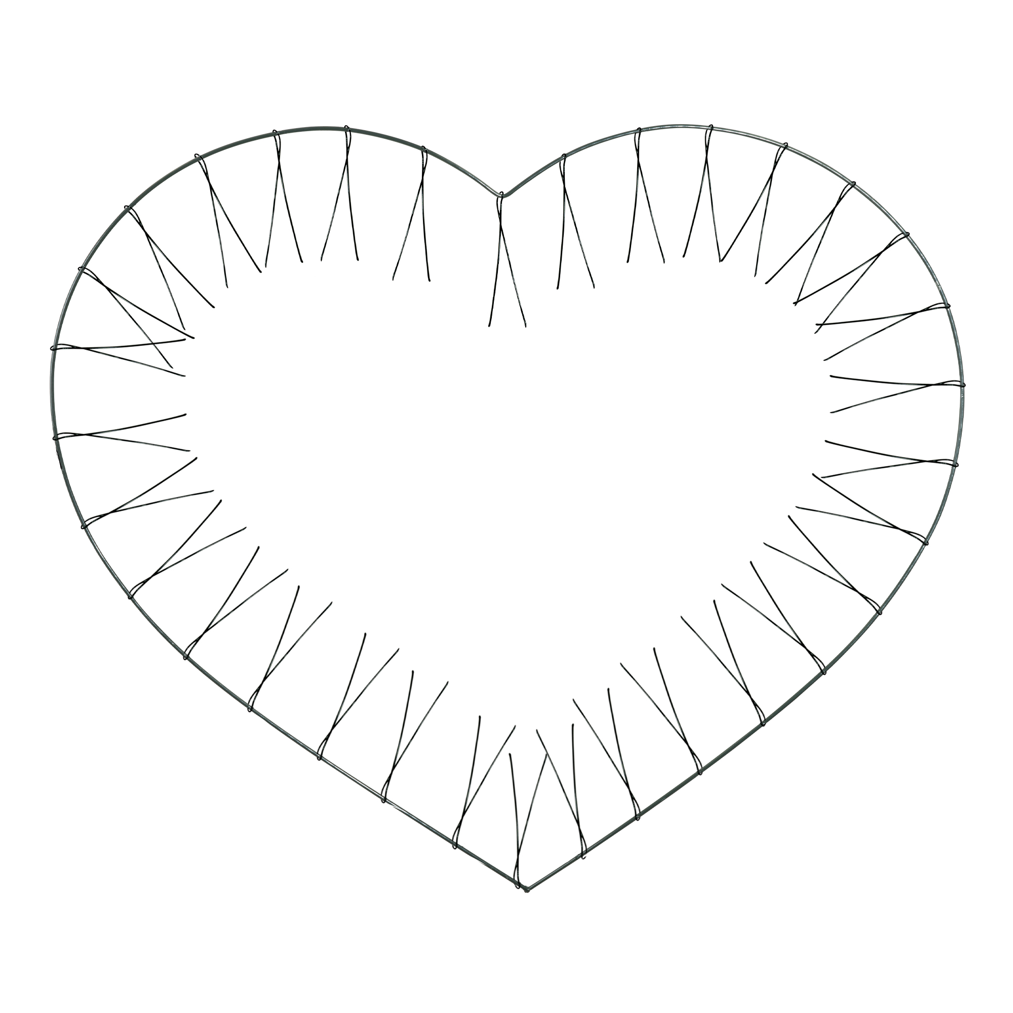 Heart Wire Form 30"