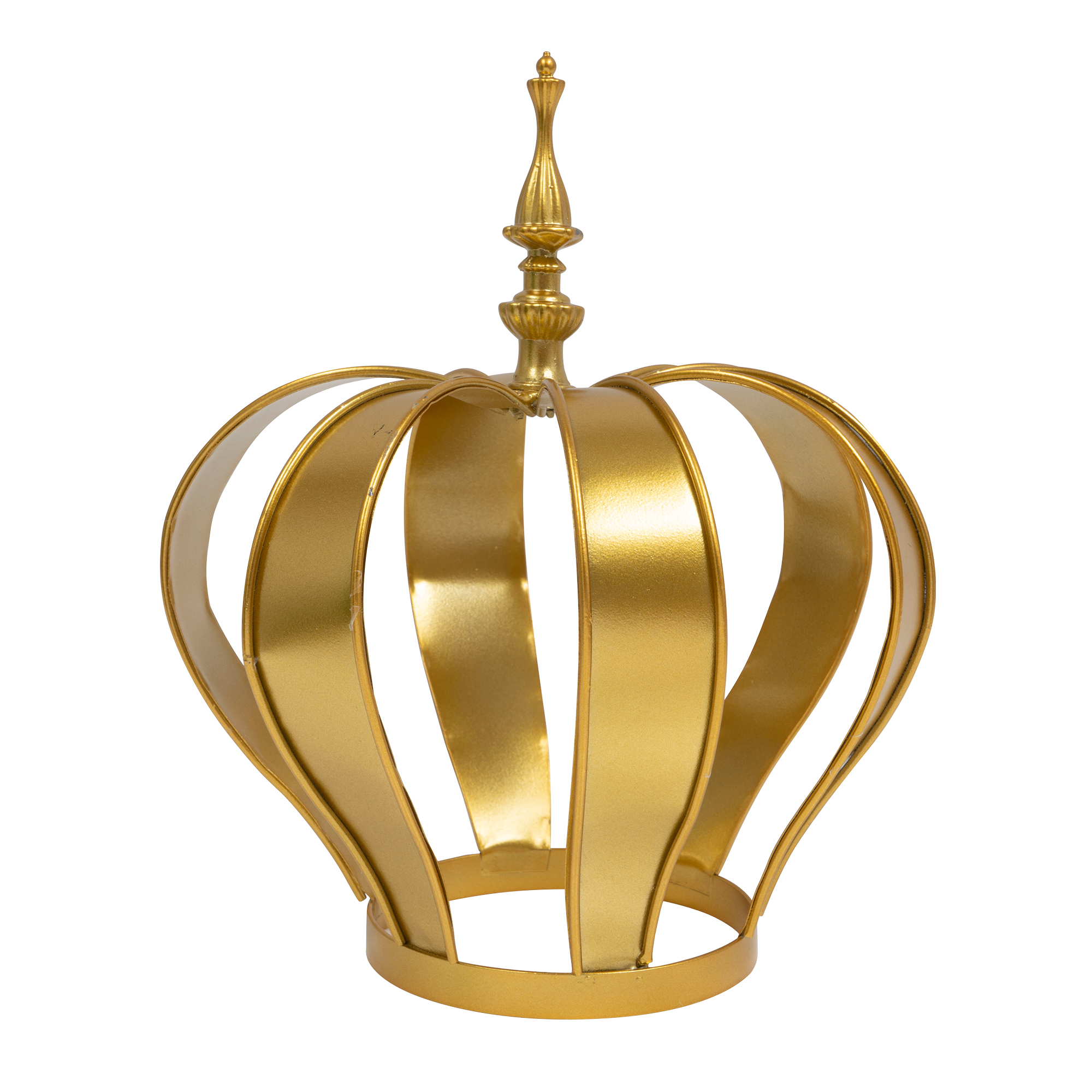 Metal Wire Crown - Gold