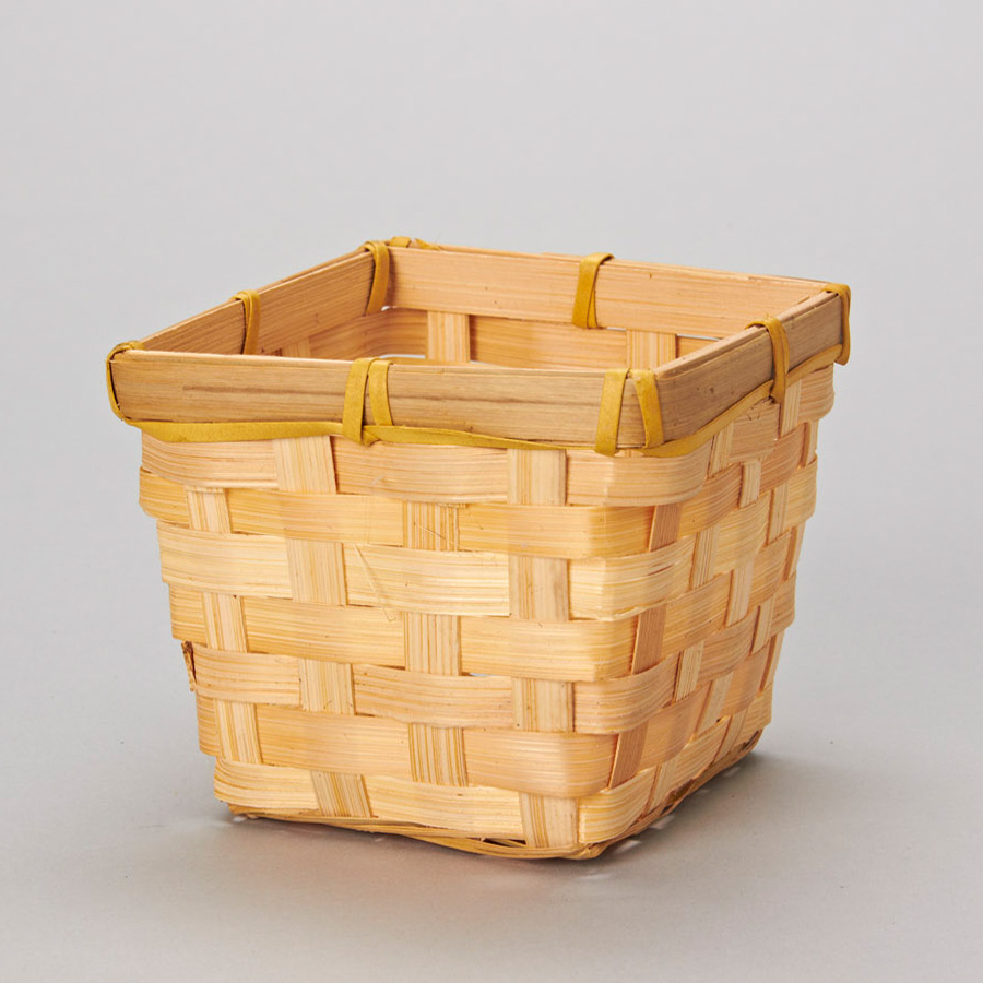 Centerpiece Square Wicker Basket