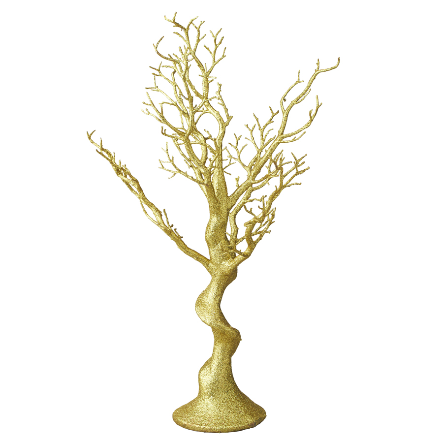 Manzanita Centerpiece Wishing Tree 29" - Gold