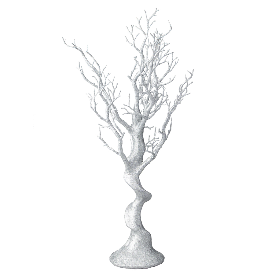 Manzanita Centerpiece Wishing Tree 29" - Silver