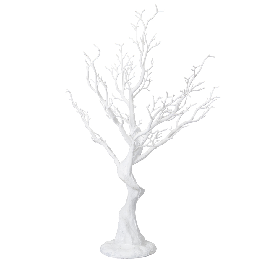 Manzanita Centerpiece Wishing Tree 29" - White
