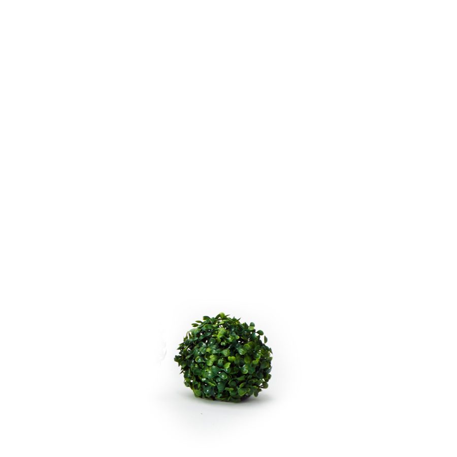 Artificial Topiary Boxwood Ball 4"