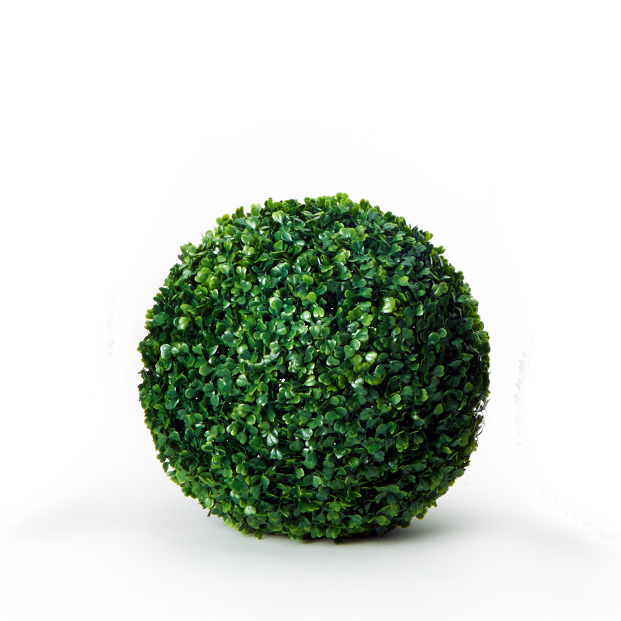 Artificial Topiary Boxwood Ball 14"