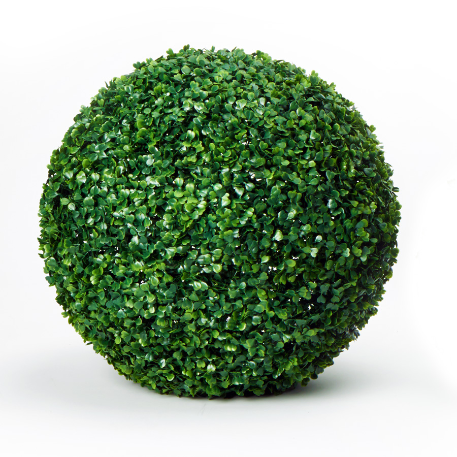 Artificial Topiary Boxwood Ball 16"