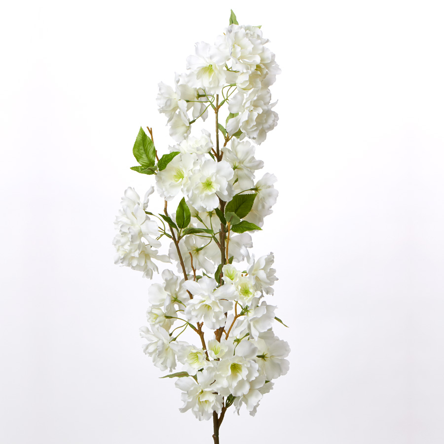 Artificial Dogwood Branch - White