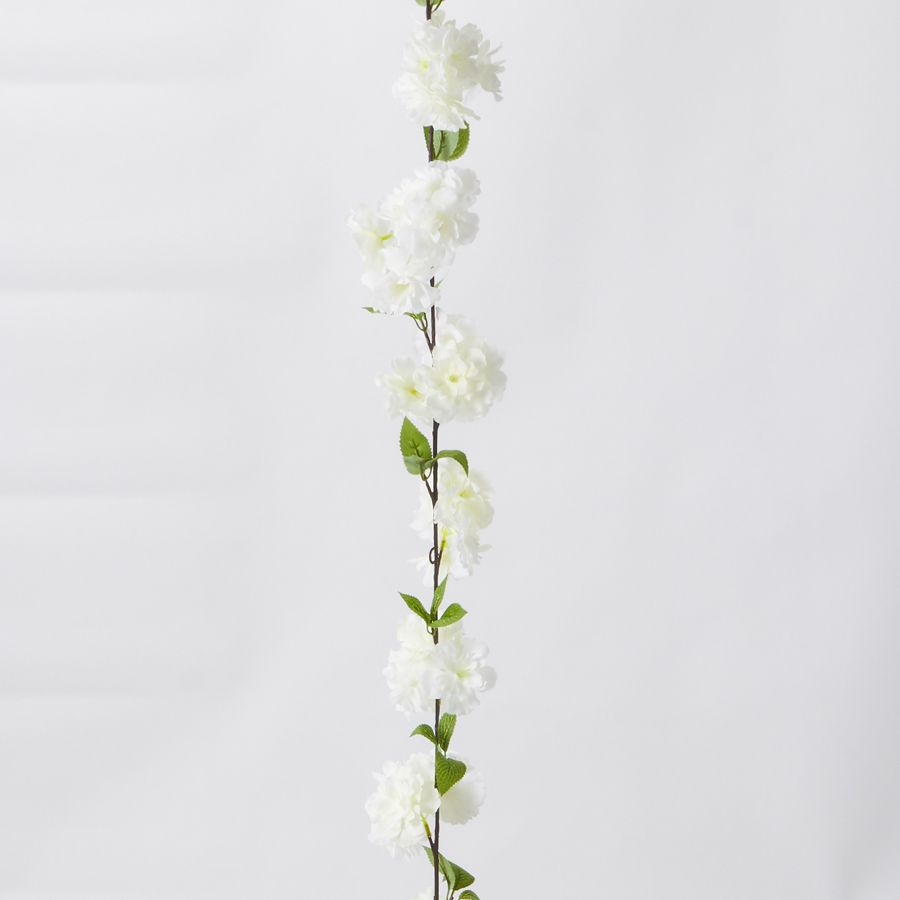 Artificial Flower Garland - Ivory