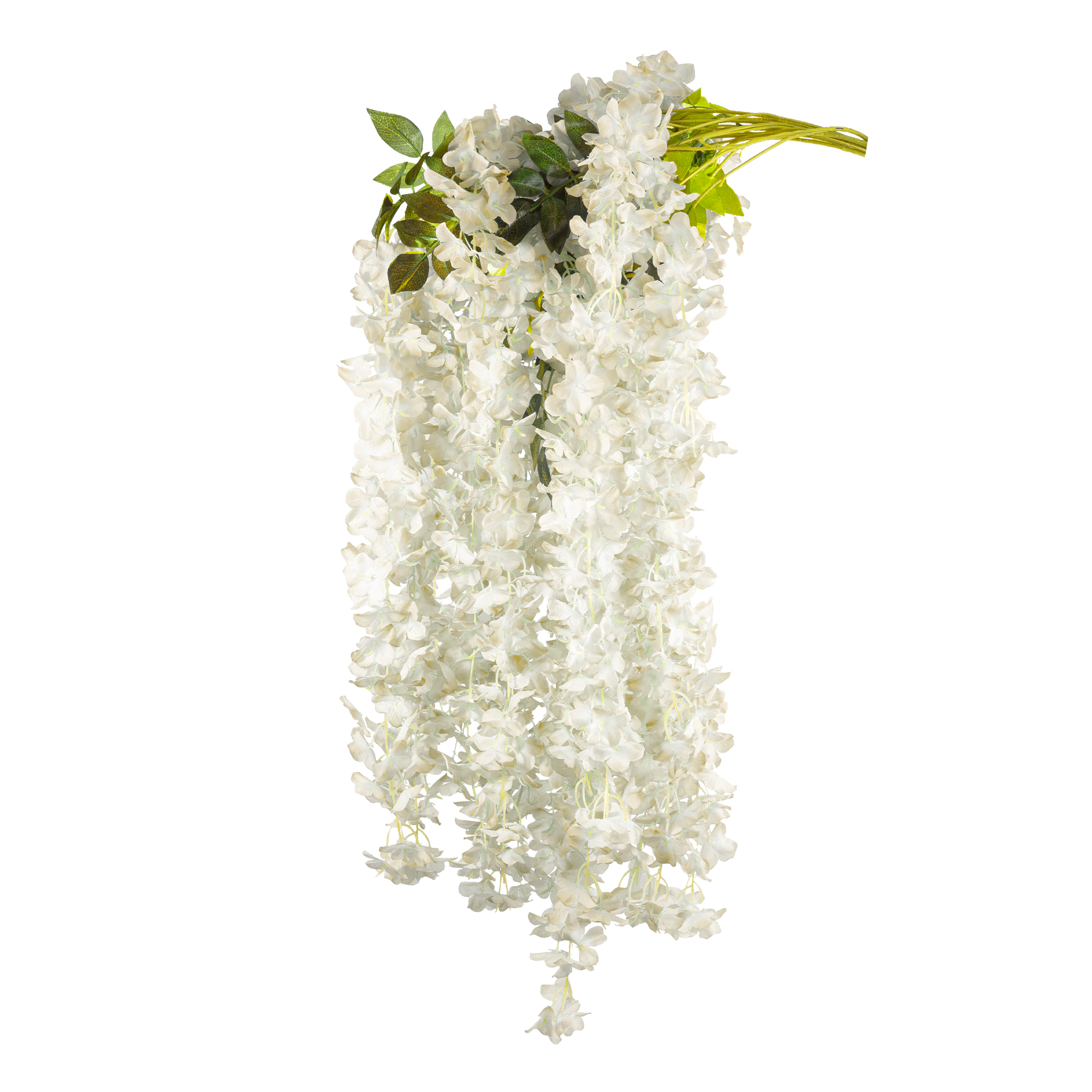 Artificial Wisteria Branch 43½" - Ivory