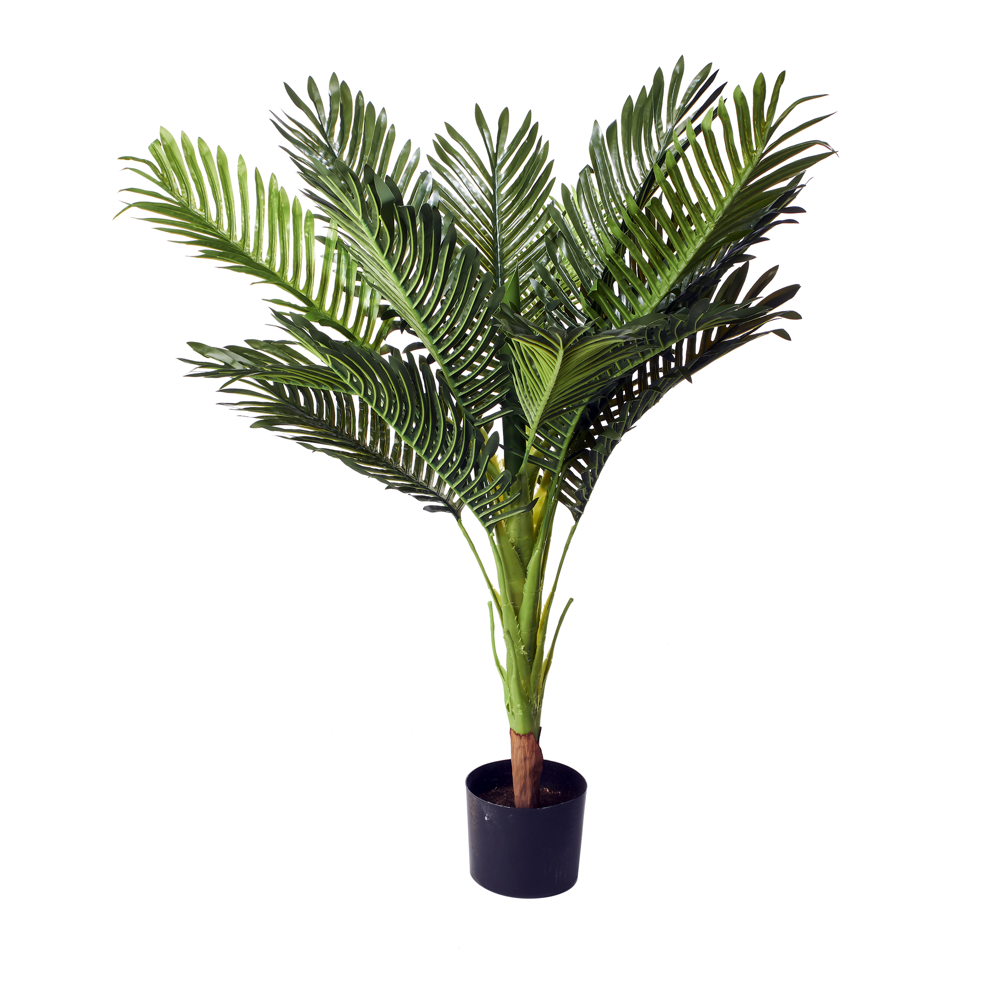 Artificial Potted Areca Palm 40"
