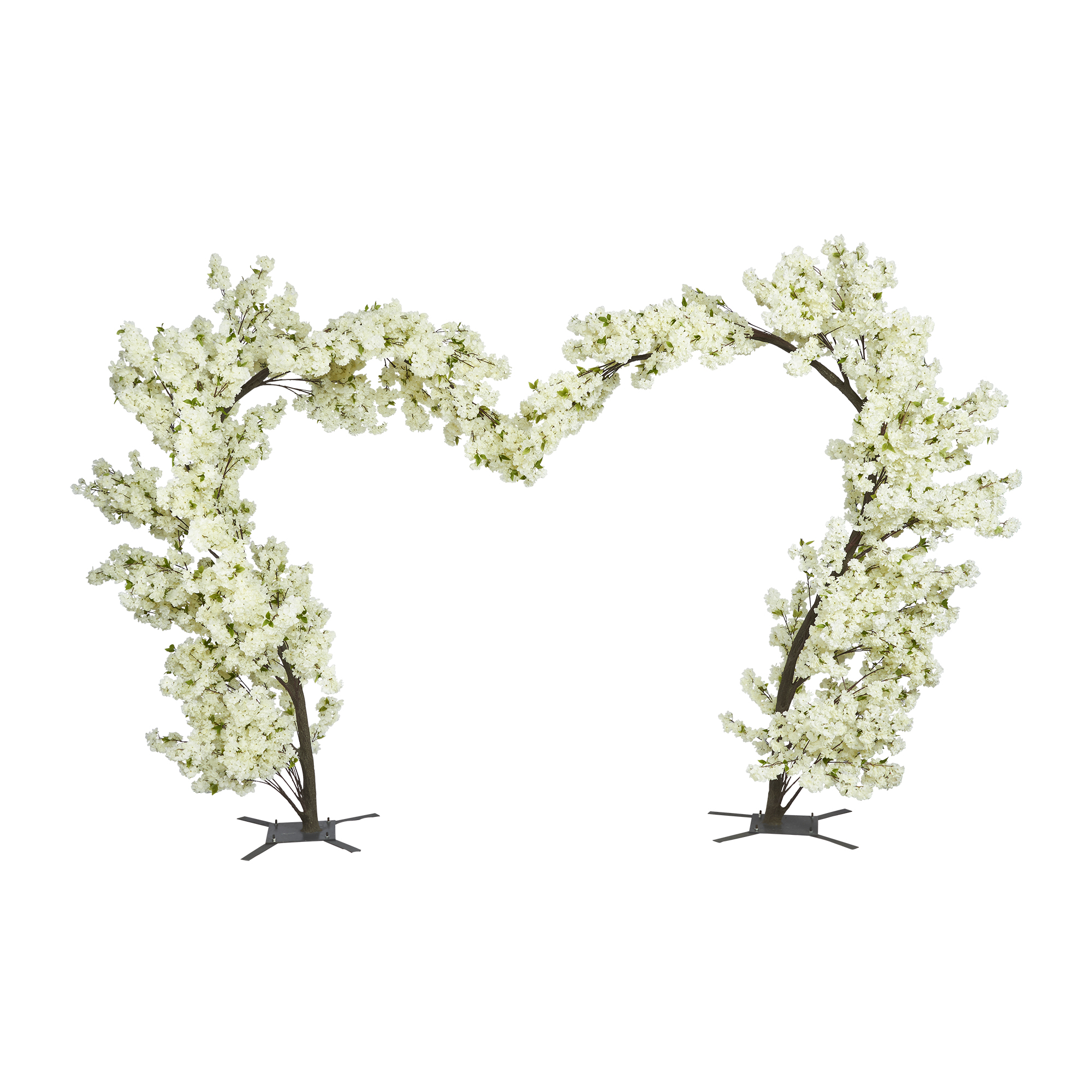 Artificial Grand Arch Blossom Tree 10ft - White