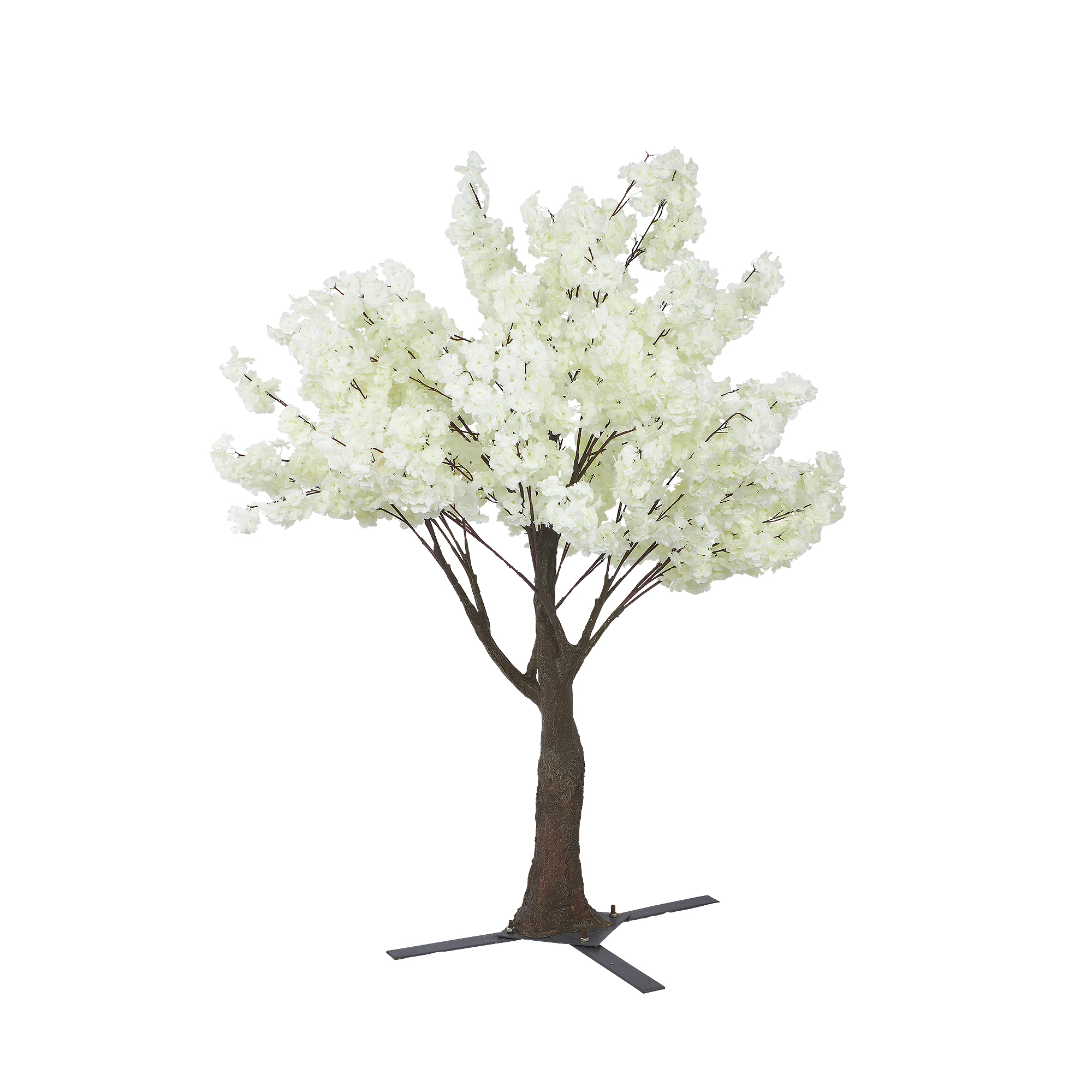 Artificial Flowering Cherry Blossom Tree 6ft - White