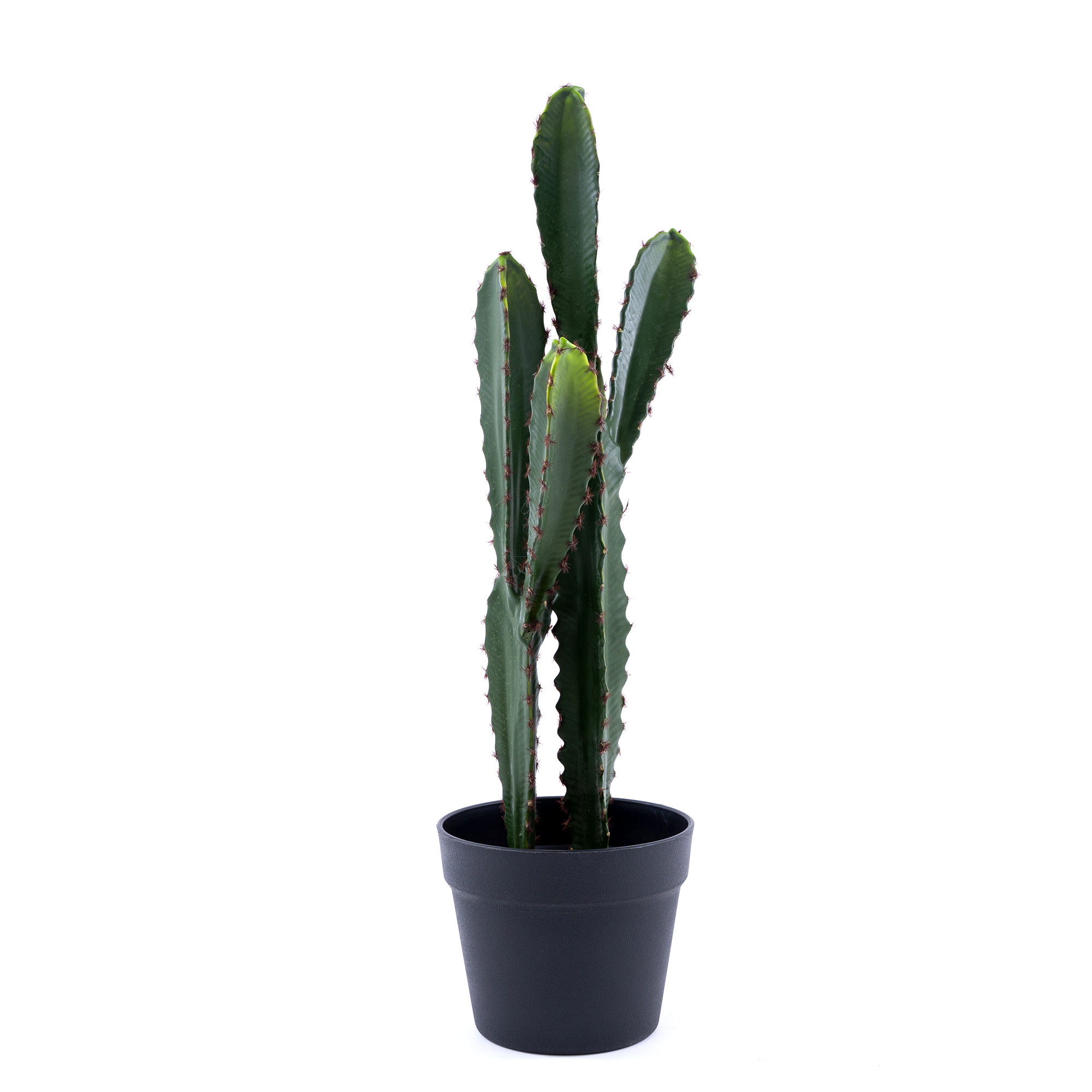Faux Desert Candle Cactus with Pot - 23“