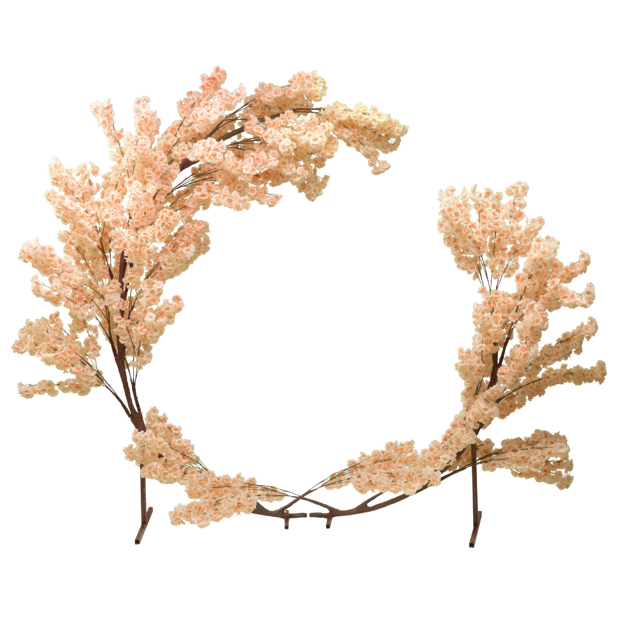 Artificial Cherry Blossom Arch 8ft - Blush