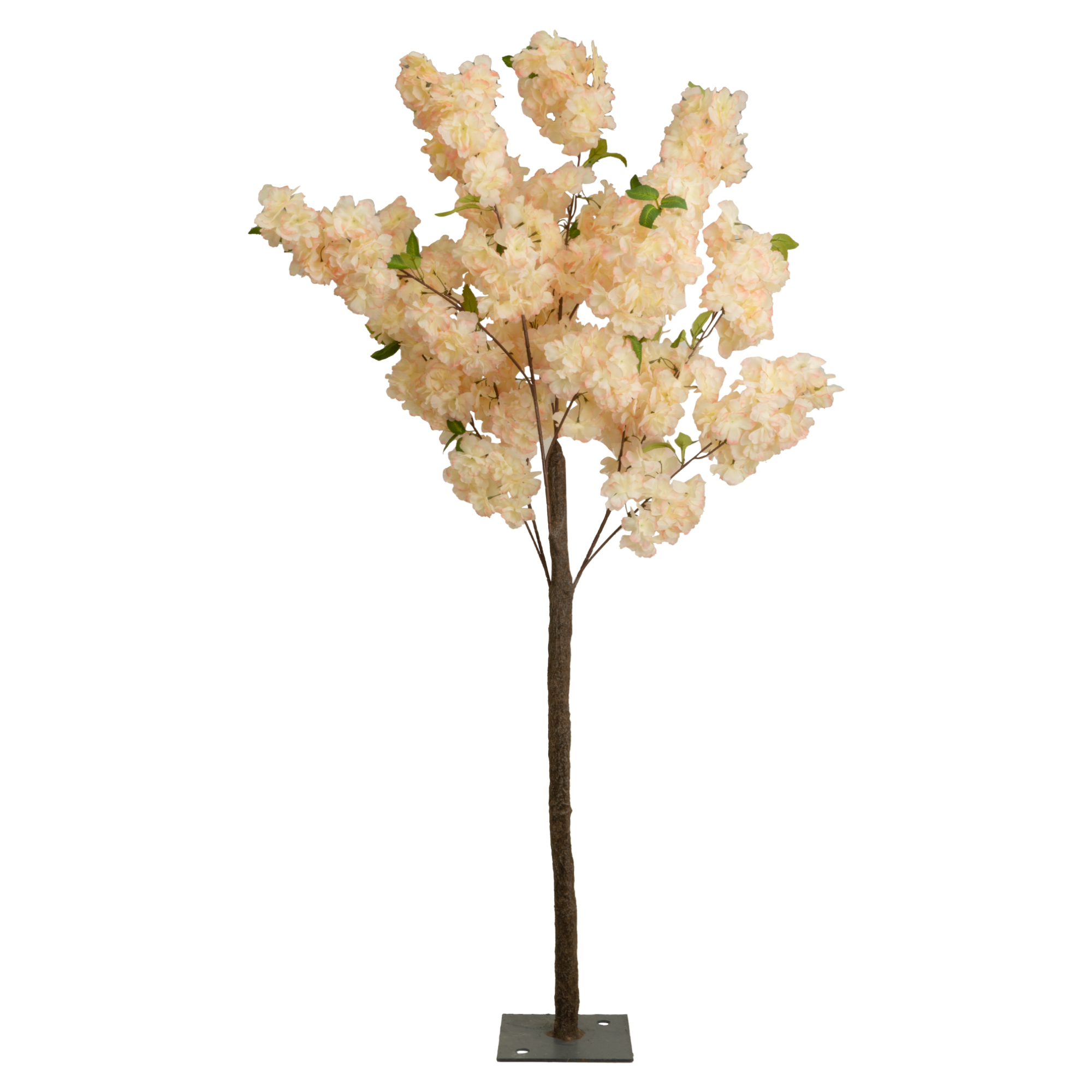 Artificial Hydrangea Bloom Tree 56" - Blush