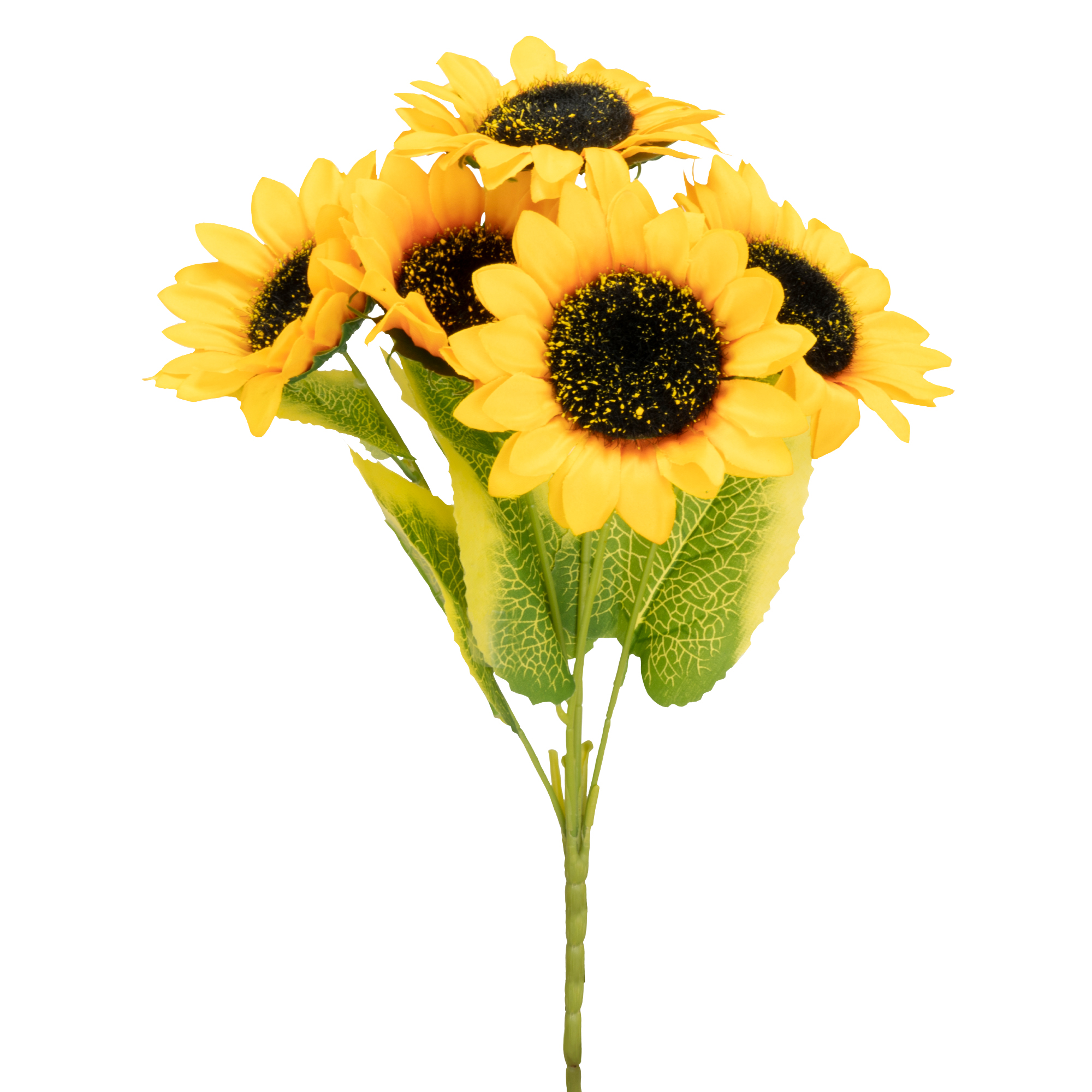 Artificial Sunflower 5 Head 15"