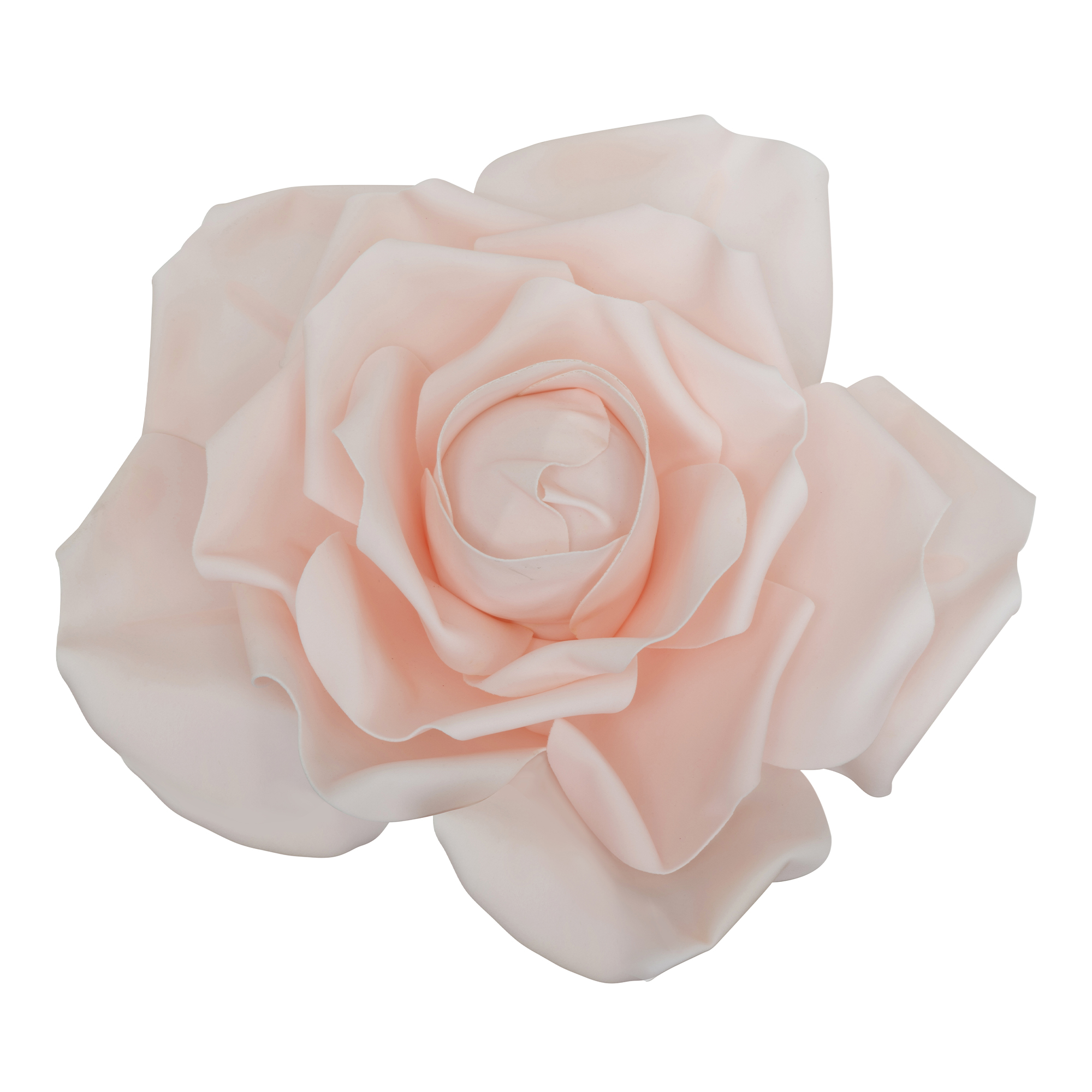 Foam Rose With LED Light 12" - Blush