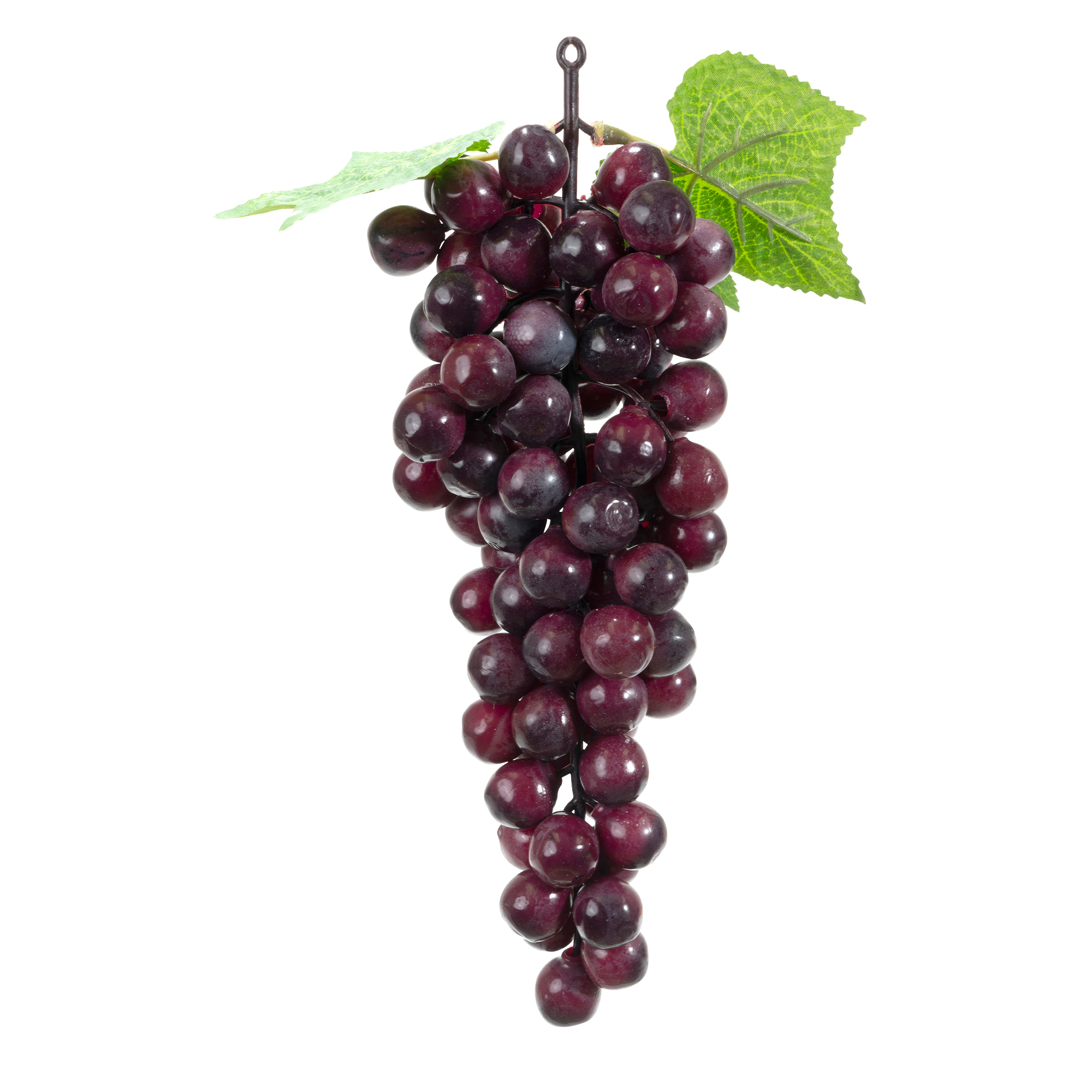 Artificial Ruby Seedless Grapes 10"