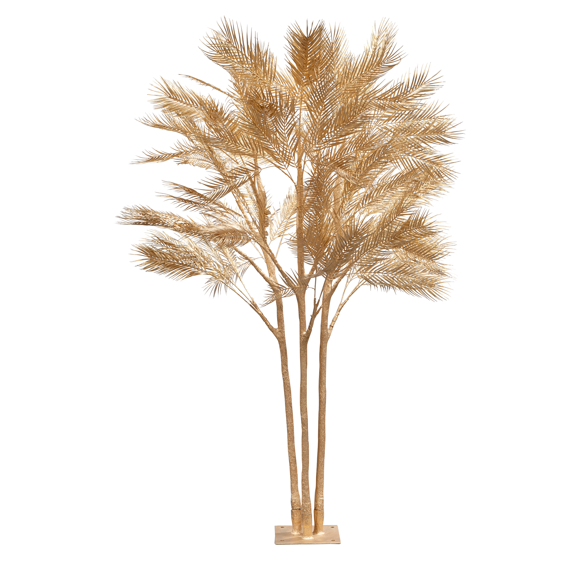 Artificial Bamboo Palm Tree - Gold