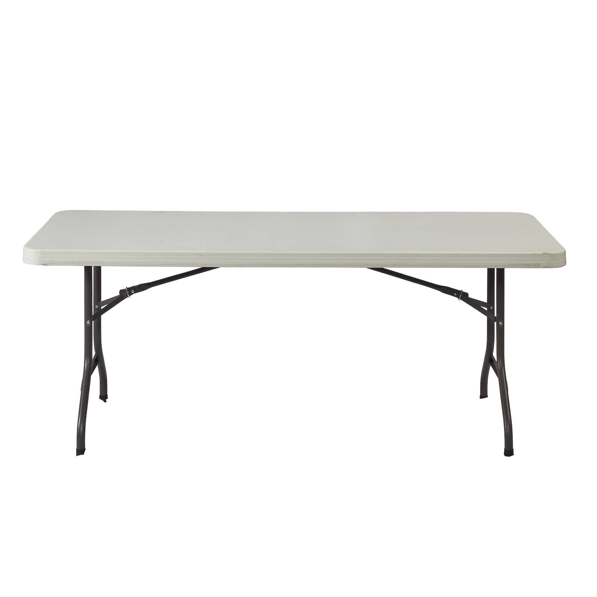 Rectangle Plastic Banquet Table 6ft - White