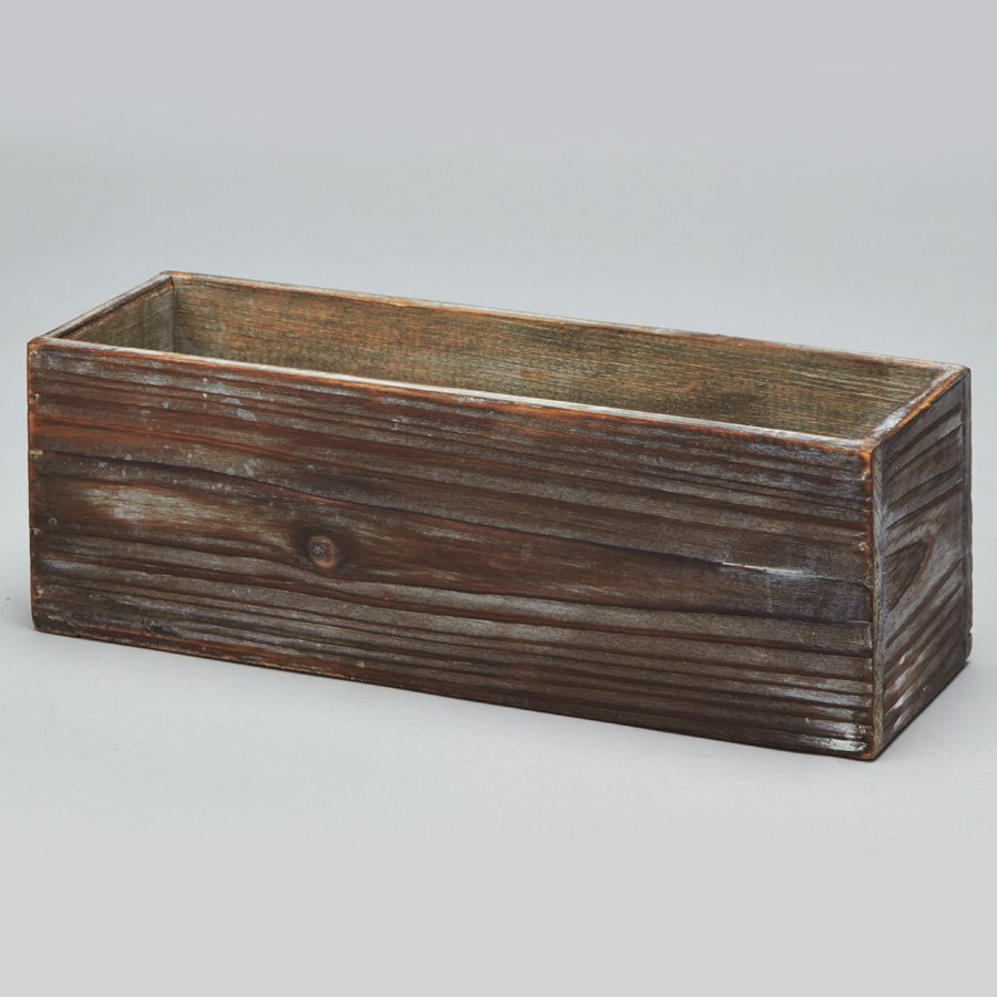 Natural Wood Planter Box 11¾"