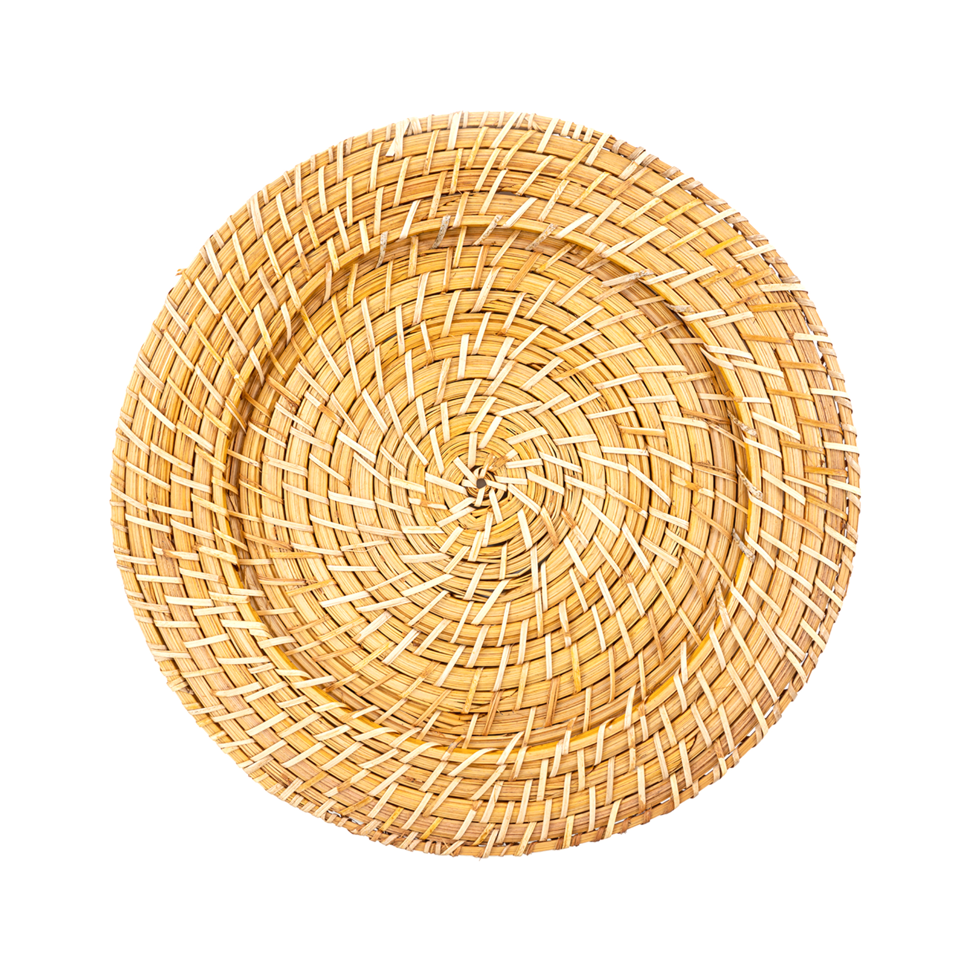 Decorative Rattan Charger Plate - 13"