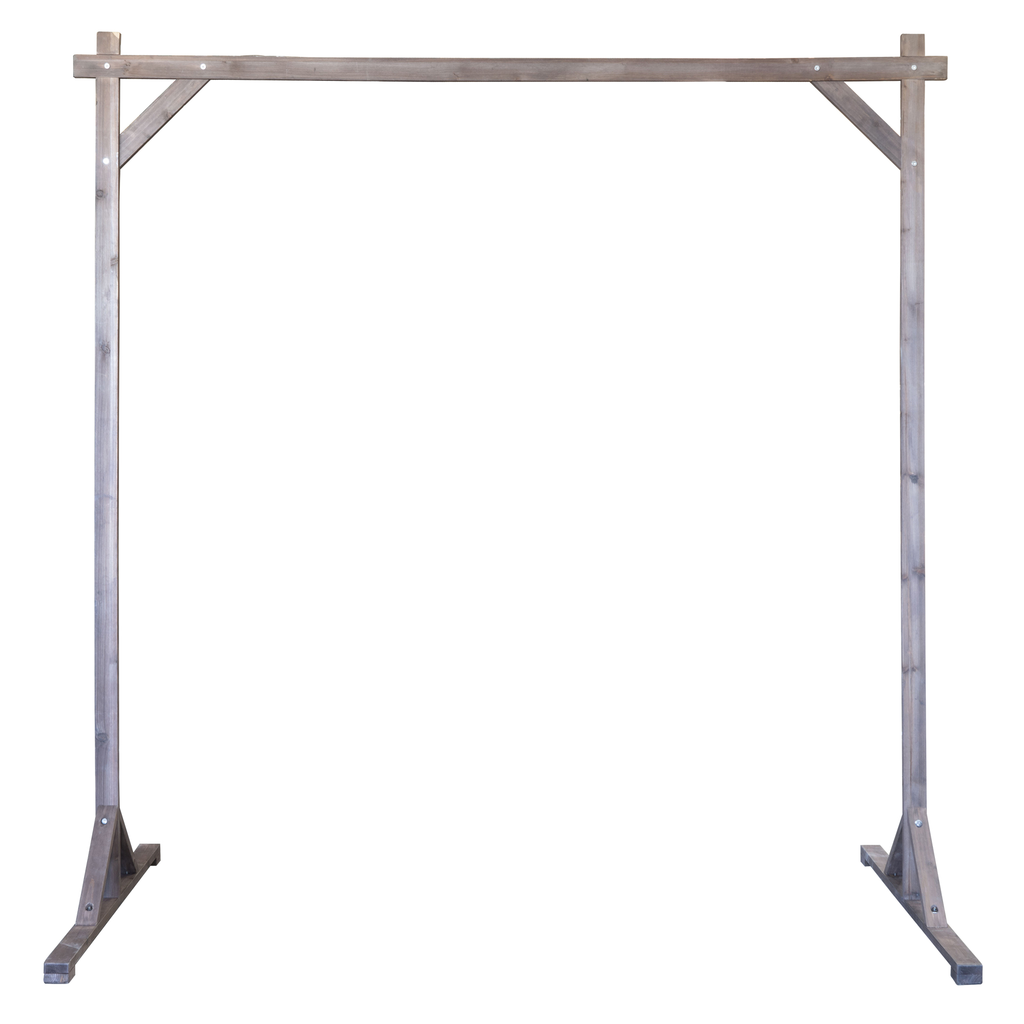 Wooden Backdrop Stand 90" - Brown