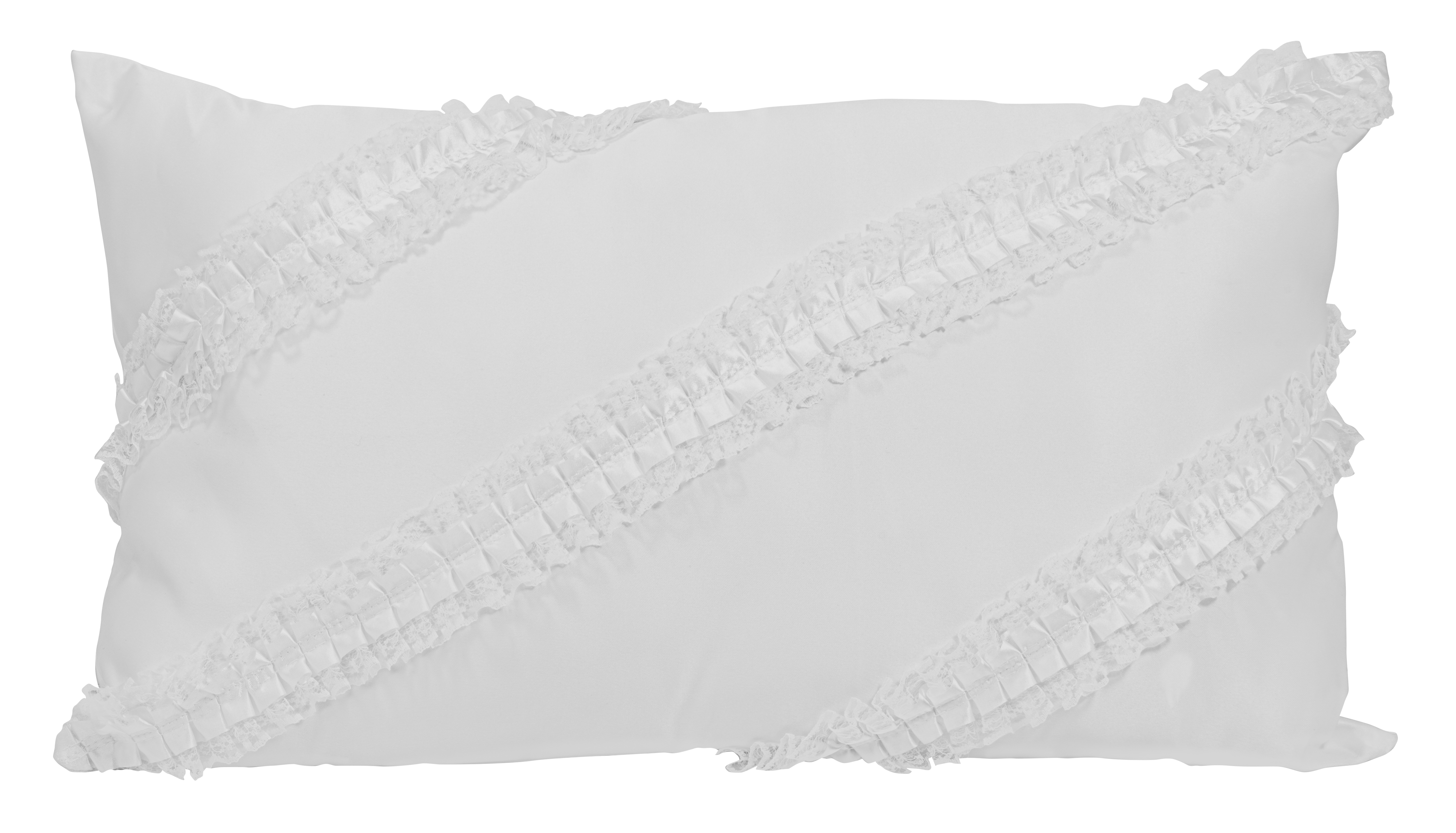 Wedding Kneeling Pillow - White
