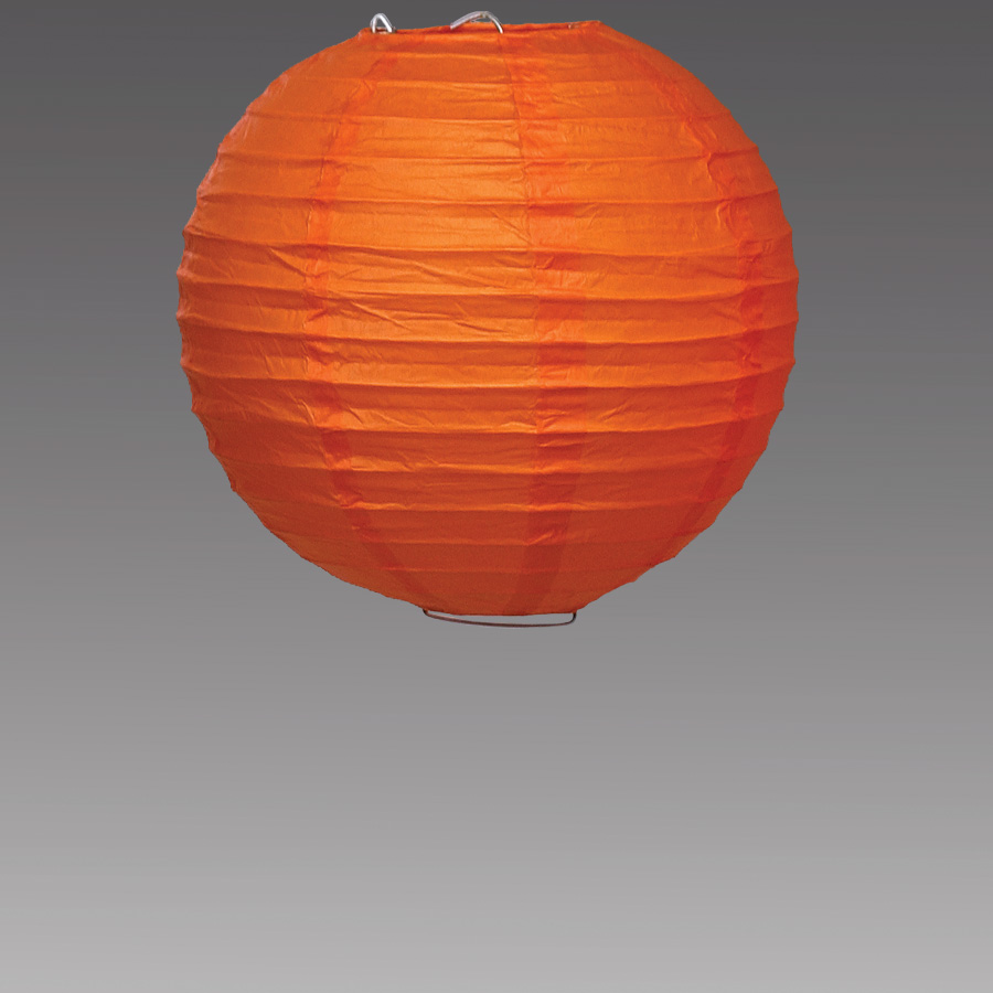 Paper Lantern 8" - Orange