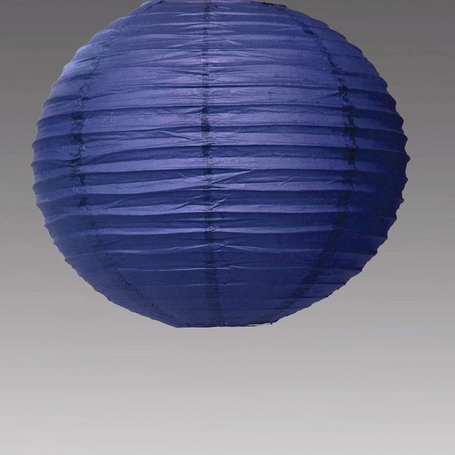 Paper Lantern 8" - Royal Blue