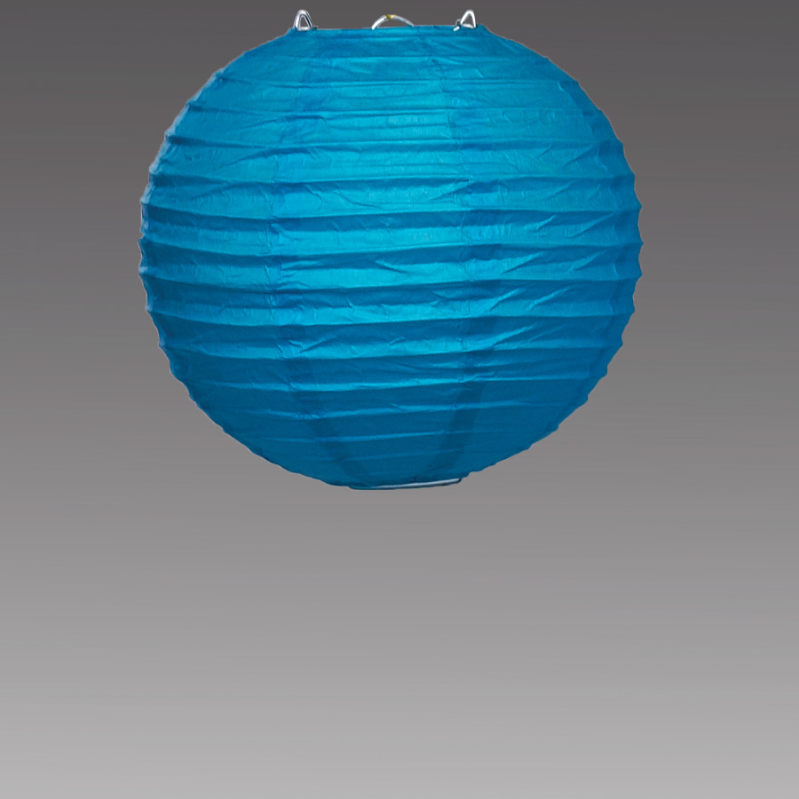 Paper Lantern 8" - Turquoise
