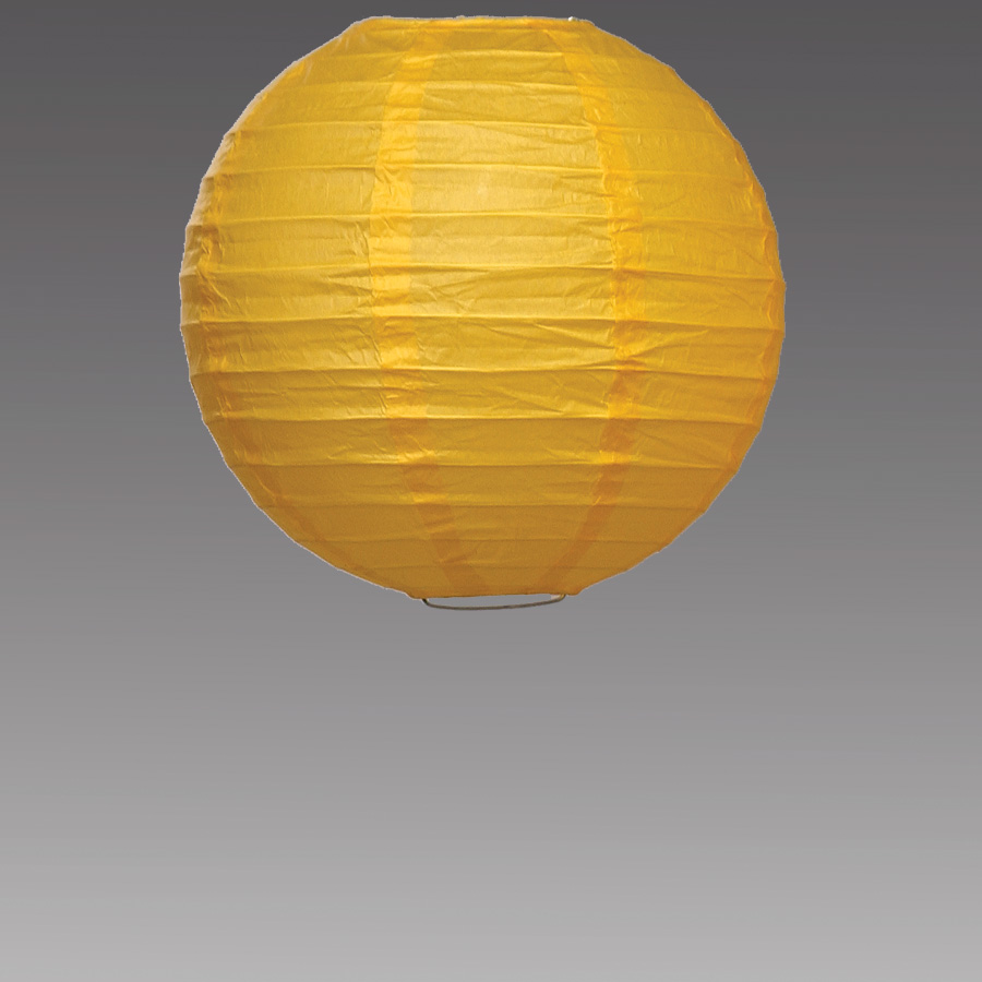 Paper Lantern 8" - Yellow