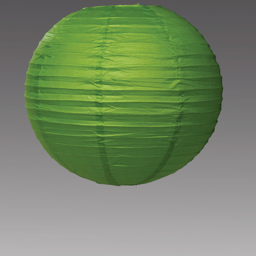 Paper Lantern 14" - Apple Green
